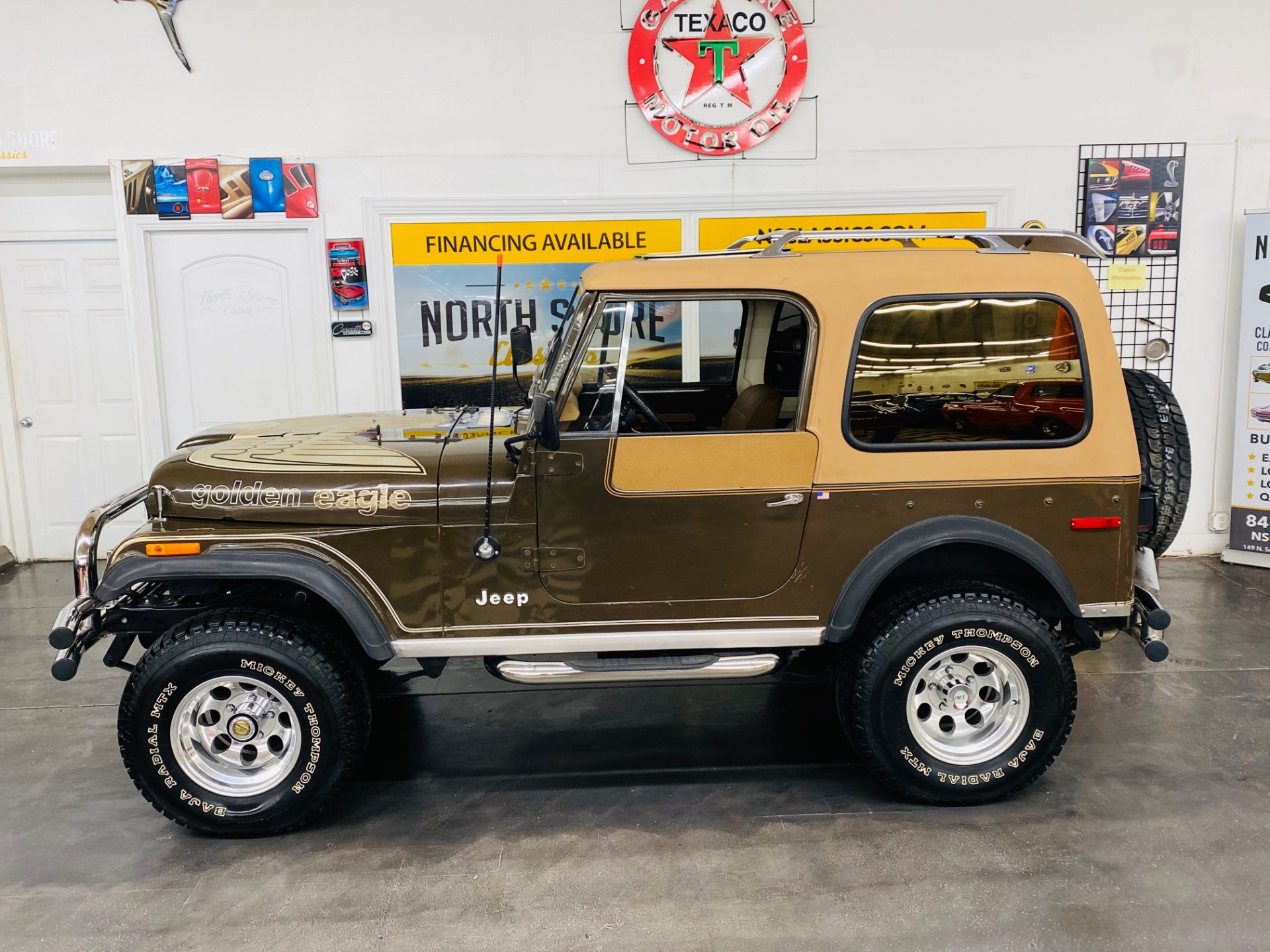 Used 1978 Jeep CJ-7 - GOLDEN EAGLE - LEVIS EDITION - FACTORY V8 ENGINE - SEE VIDEO | Mundelein, IL