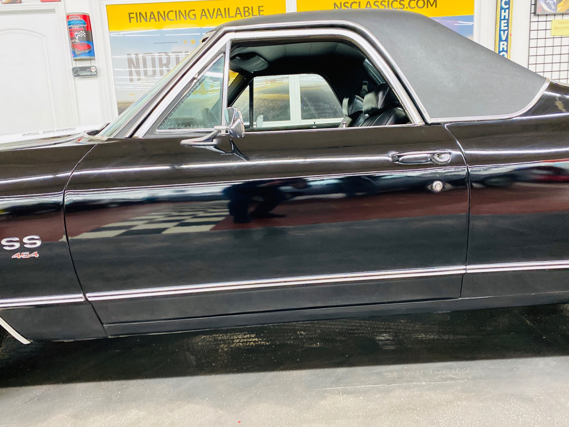 Used 1972 Chevrolet El Camino -SUPER SPORT TRIBUTE - 454 ENGINE - TUXEDO BLACK - | Mundelein, IL