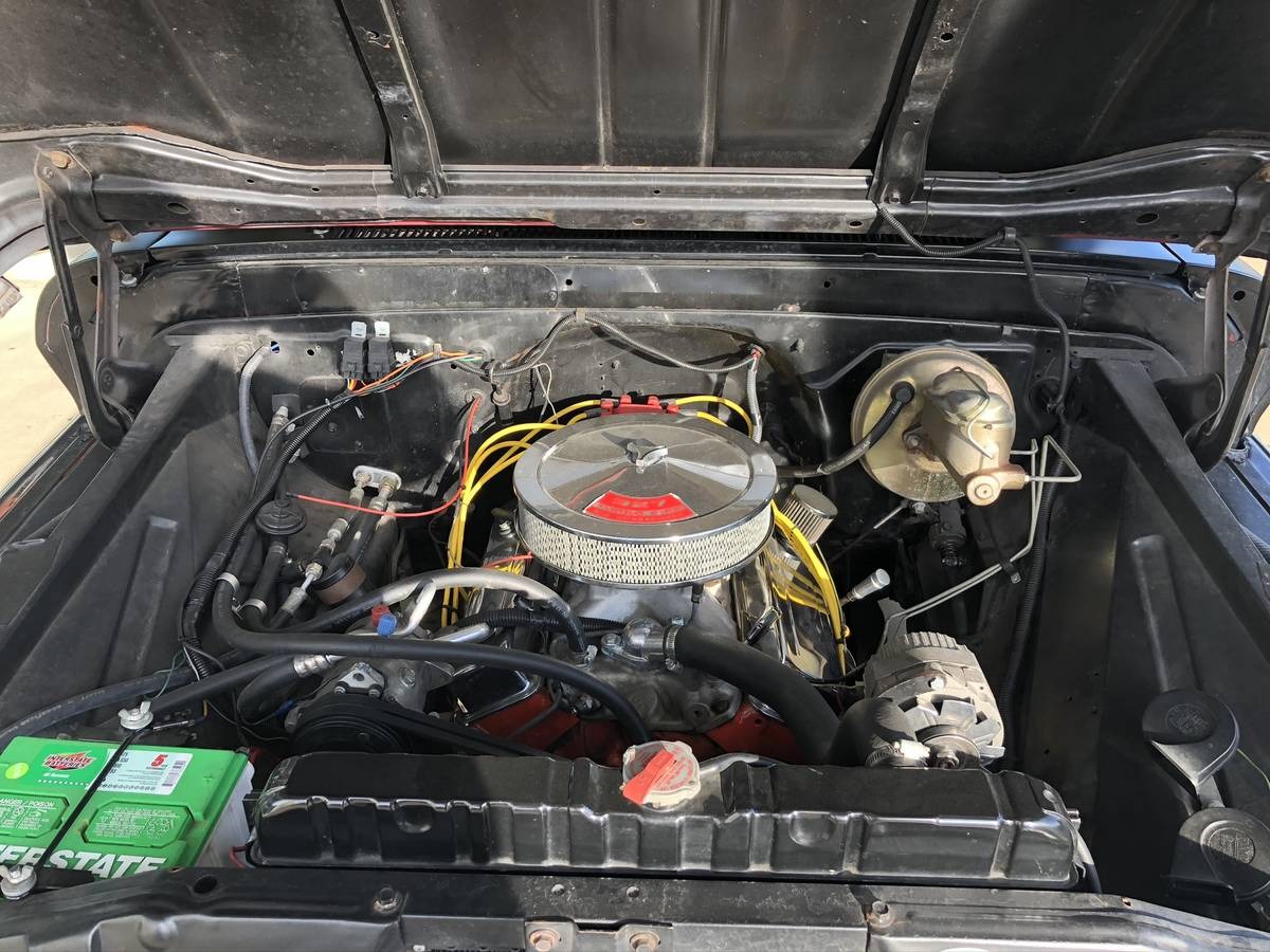 Used 1965 GMC C10 - SATIN BLACK PAINT - CUSTOM INTERIOR - AIR CONDITIONING | Mundelein, IL