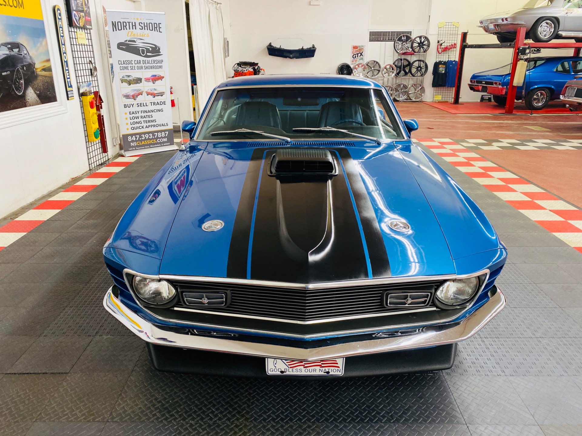 Used 1970 Ford Mustang -MACH 1 SPORTS ROOF - MARTI REPORT - 351 SHAKER HOOD - SEE VIDEO - | Mundelein, IL