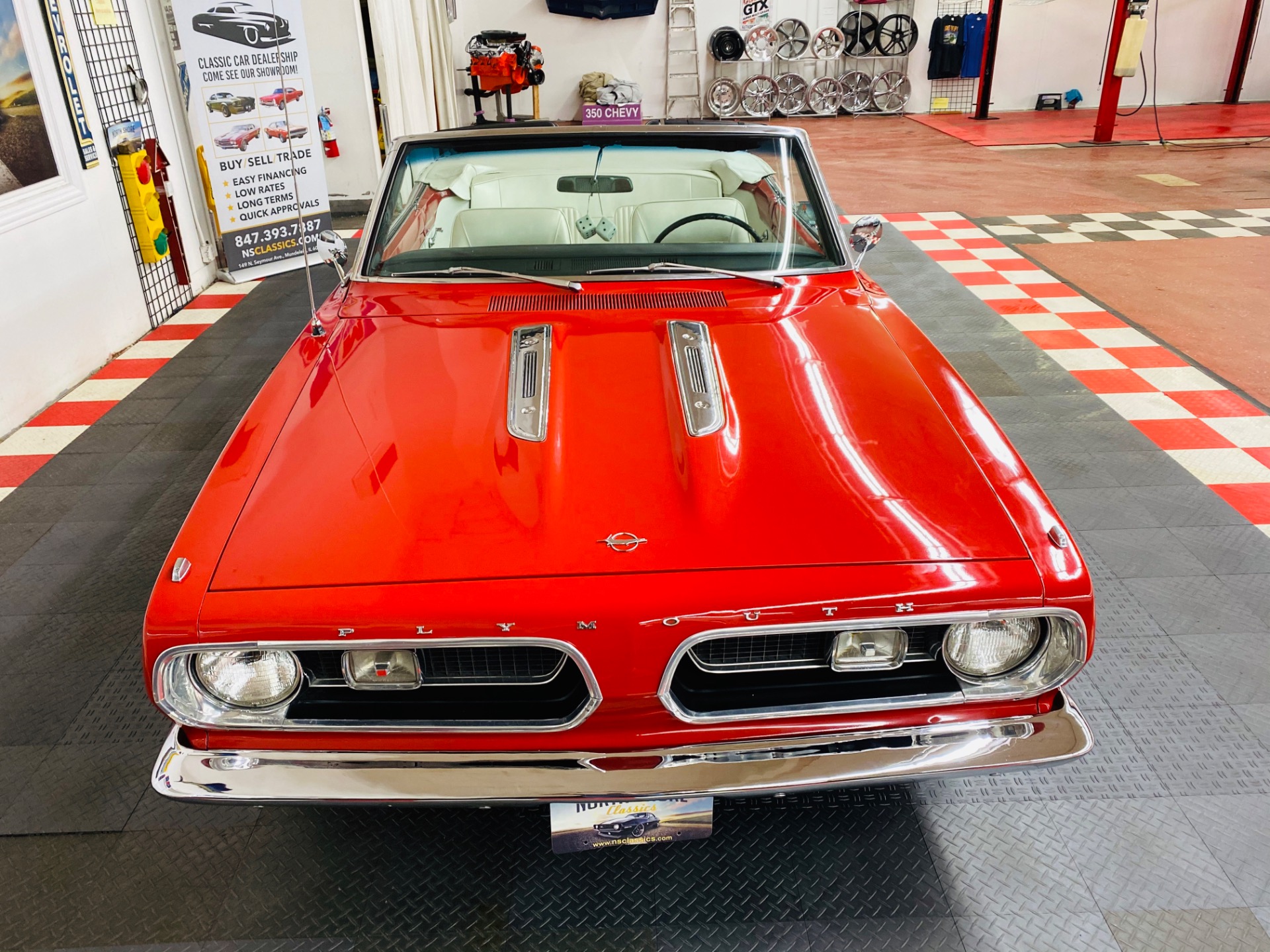 Used 1967 Plymouth Barracuda -CONVERTIBLE - 340 V8 ENGINE - VERY CLEAN - NICE PAINT - SEE VIDEO - | Mundelein, IL