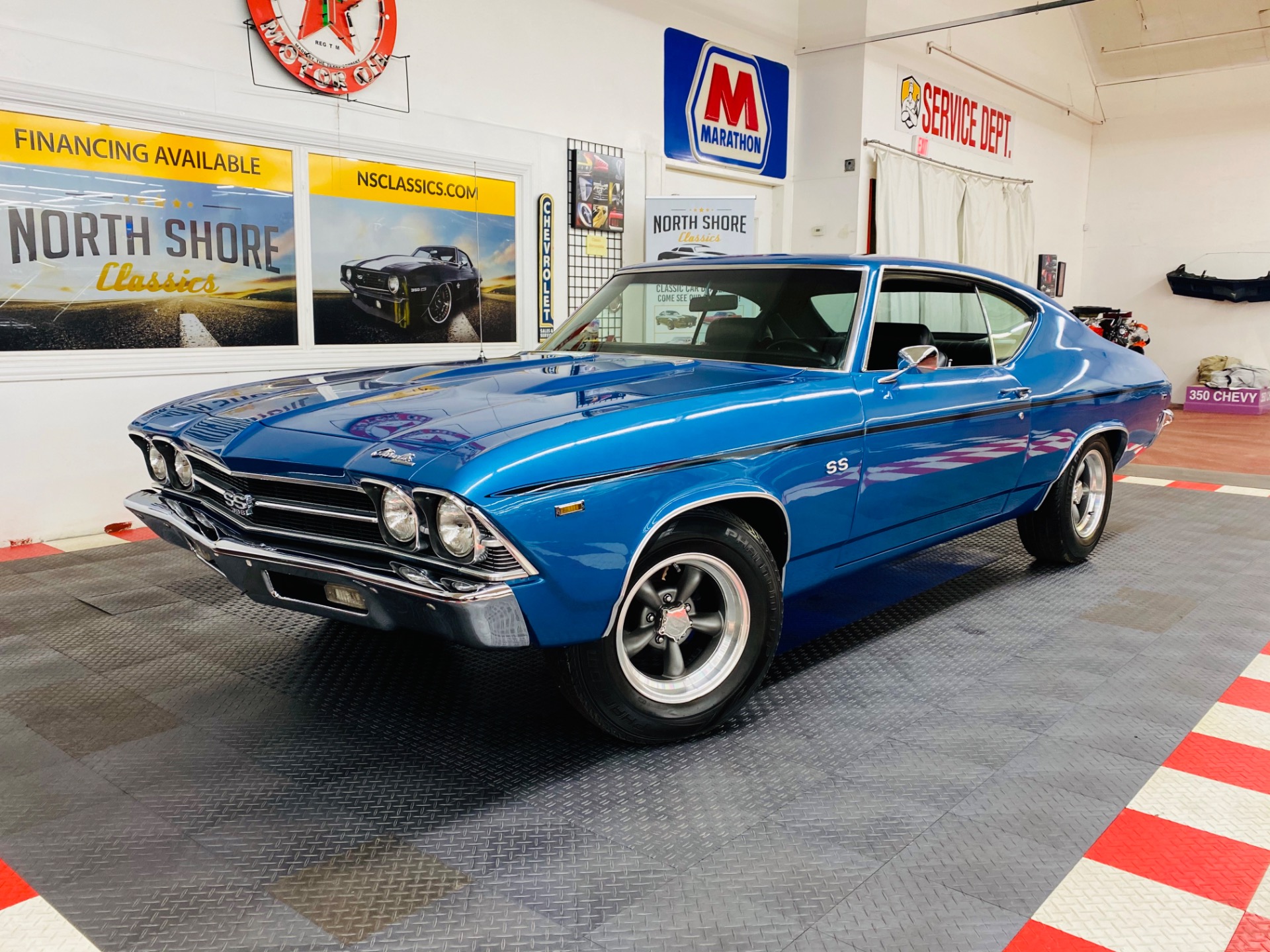 Used 1969 Chevrolet Chevelle -SUPER SPORT TRIBUTE - CODE 71 LEMANS BLUE - BUILT 396 ENGINE - | Mundelein, IL