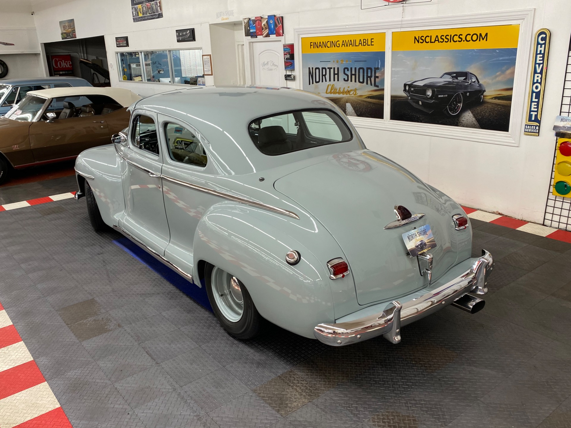 Used 1948 Plymouth Club Coupe -Modern A/C system - SBC 350 Engine - Drive Anywhere - SEE VIDEO | Mundelein, IL