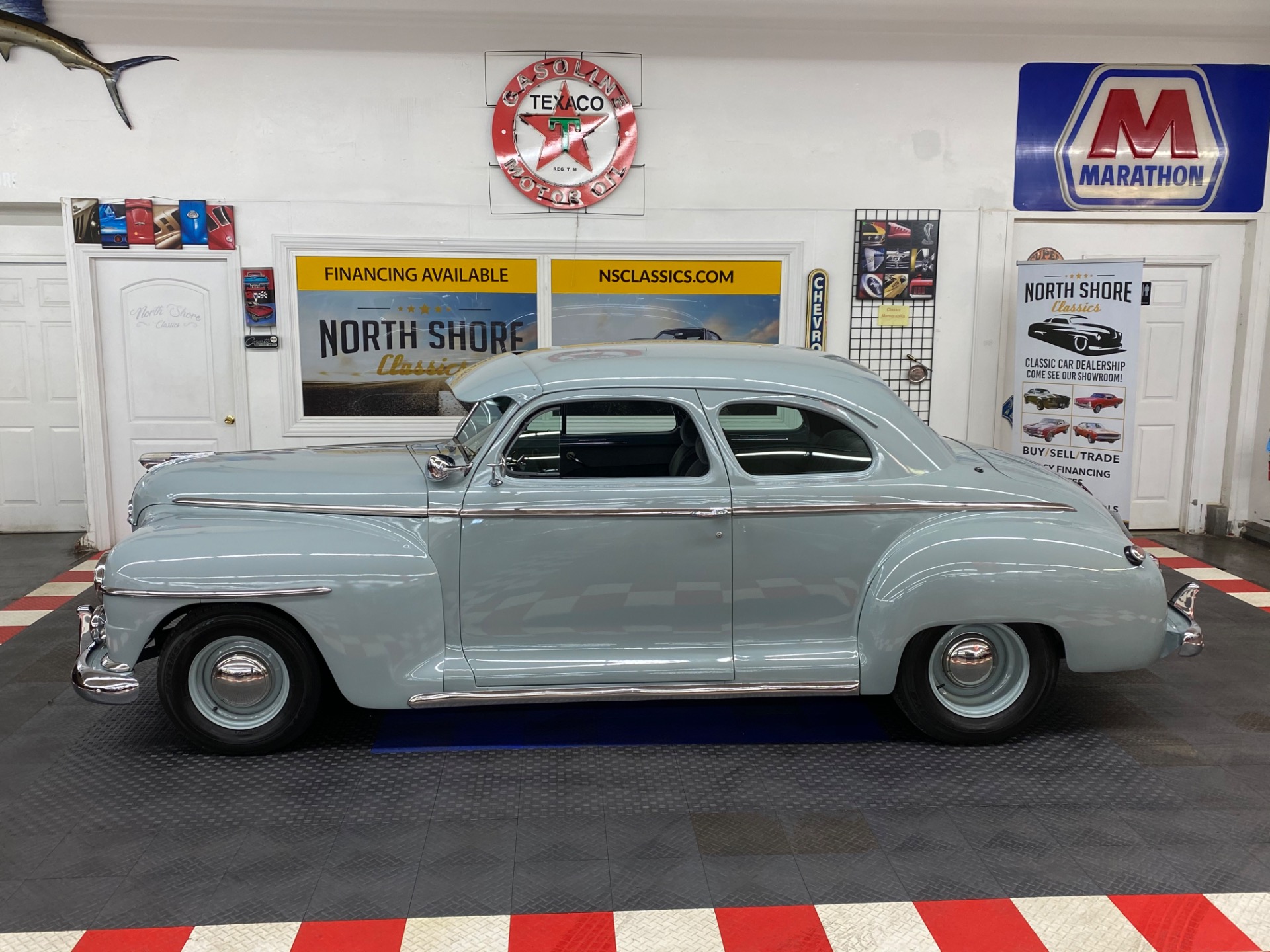 Used 1948 Plymouth Club Coupe -Modern A/C system - SBC 350 Engine - Drive Anywhere - SEE VIDEO | Mundelein, IL