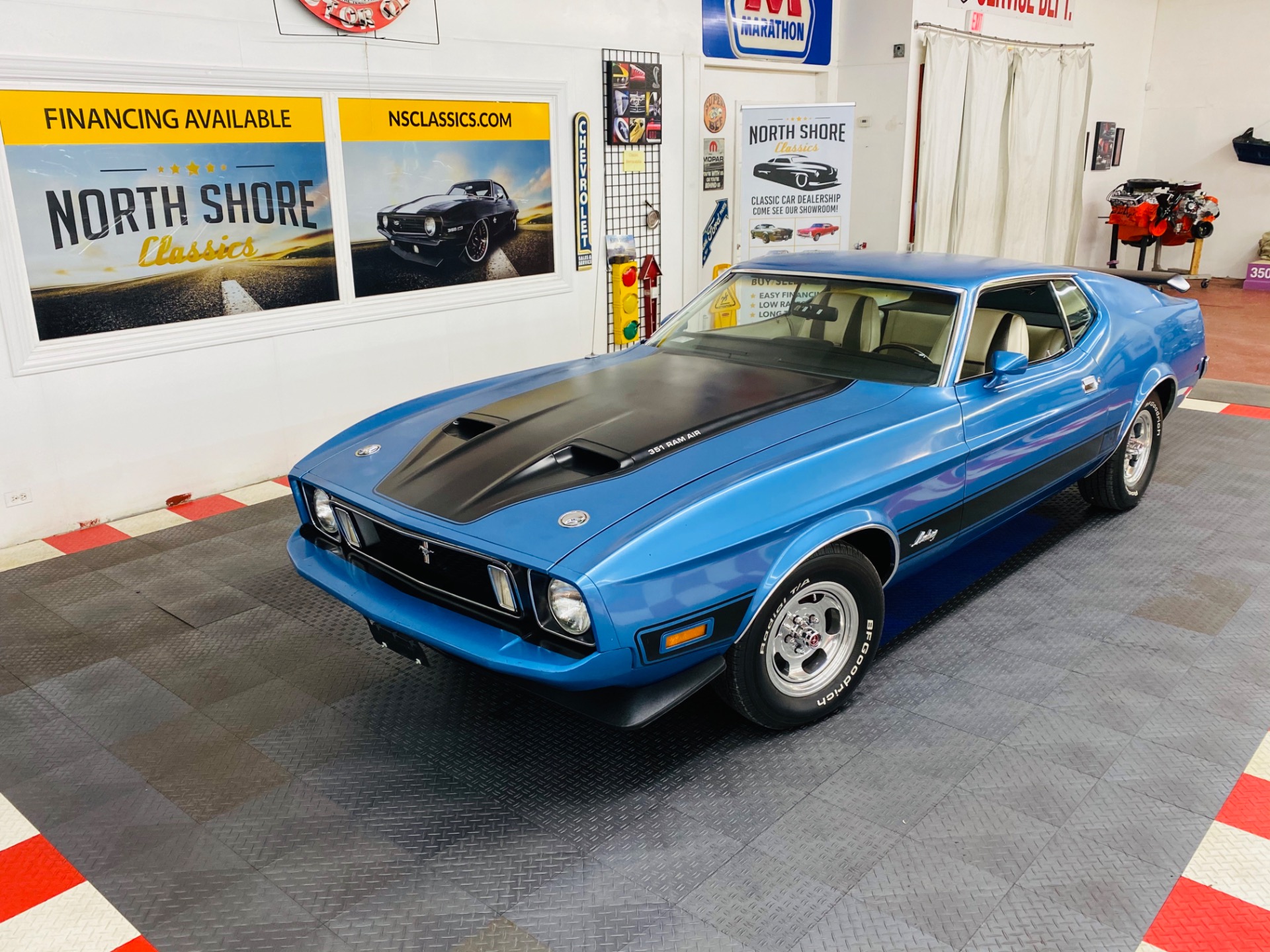Used 1973 Ford Mustang - MACH 1 - 351 ENGINE - FACTORY A/C - 4 SPEED - SEE VIDEO | Mundelein, IL
