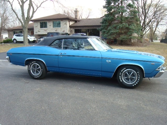 Used 1969 Chevrolet Chevelle SS396-4 SPEED- RESTORED 2013-SEE VIDEOS | Mundelein, IL