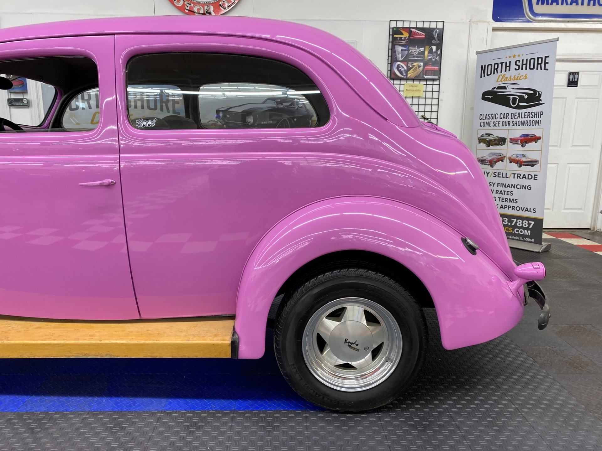 Used 1937 Ford Tudor Sedan - OLD SCHOOL STREET ROD - FLATHEAD V8 - MANUAL TRANS - SEE VIDEO | Mundelein, IL