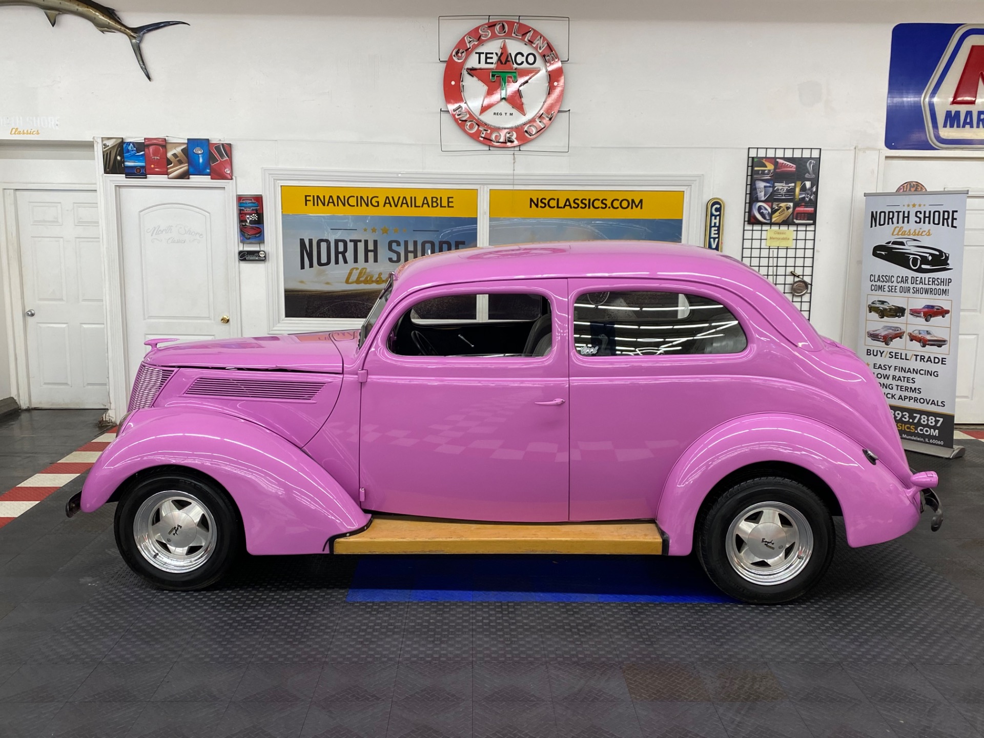 Used 1937 Ford Tudor Sedan - OLD SCHOOL STREET ROD - FLATHEAD V8 - MANUAL TRANS - SEE VIDEO | Mundelein, IL