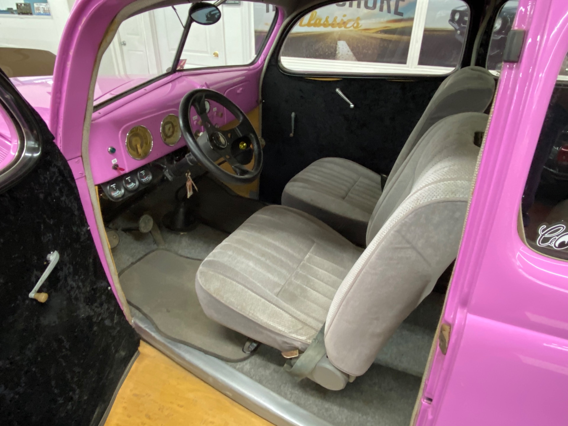 Used 1937 Ford Tudor Sedan - OLD SCHOOL STREET ROD - FLATHEAD V8 - MANUAL TRANS - SEE VIDEO | Mundelein, IL