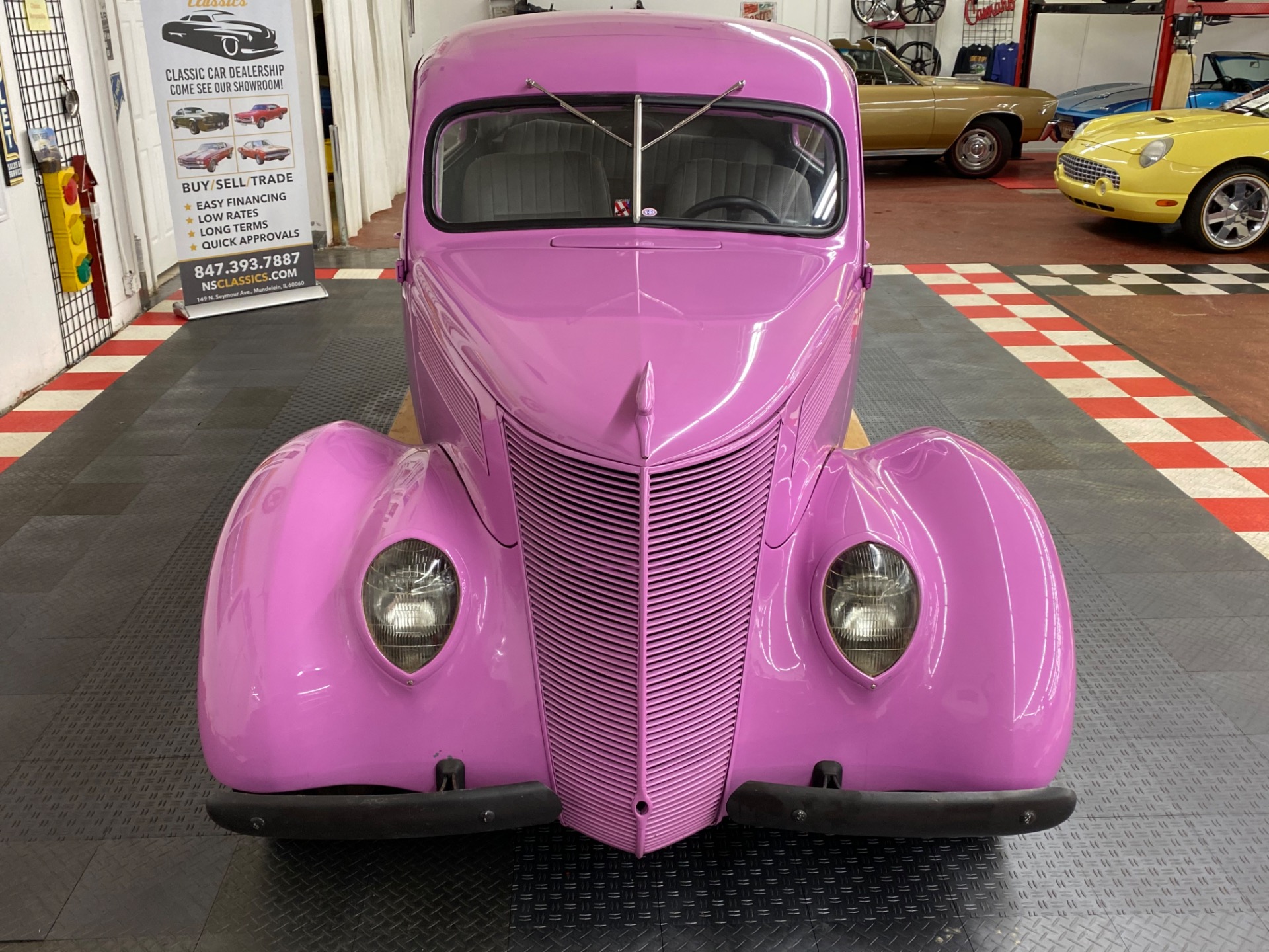 Used 1937 Ford Tudor Sedan - OLD SCHOOL STREET ROD - FLATHEAD V8 - MANUAL TRANS - SEE VIDEO | Mundelein, IL