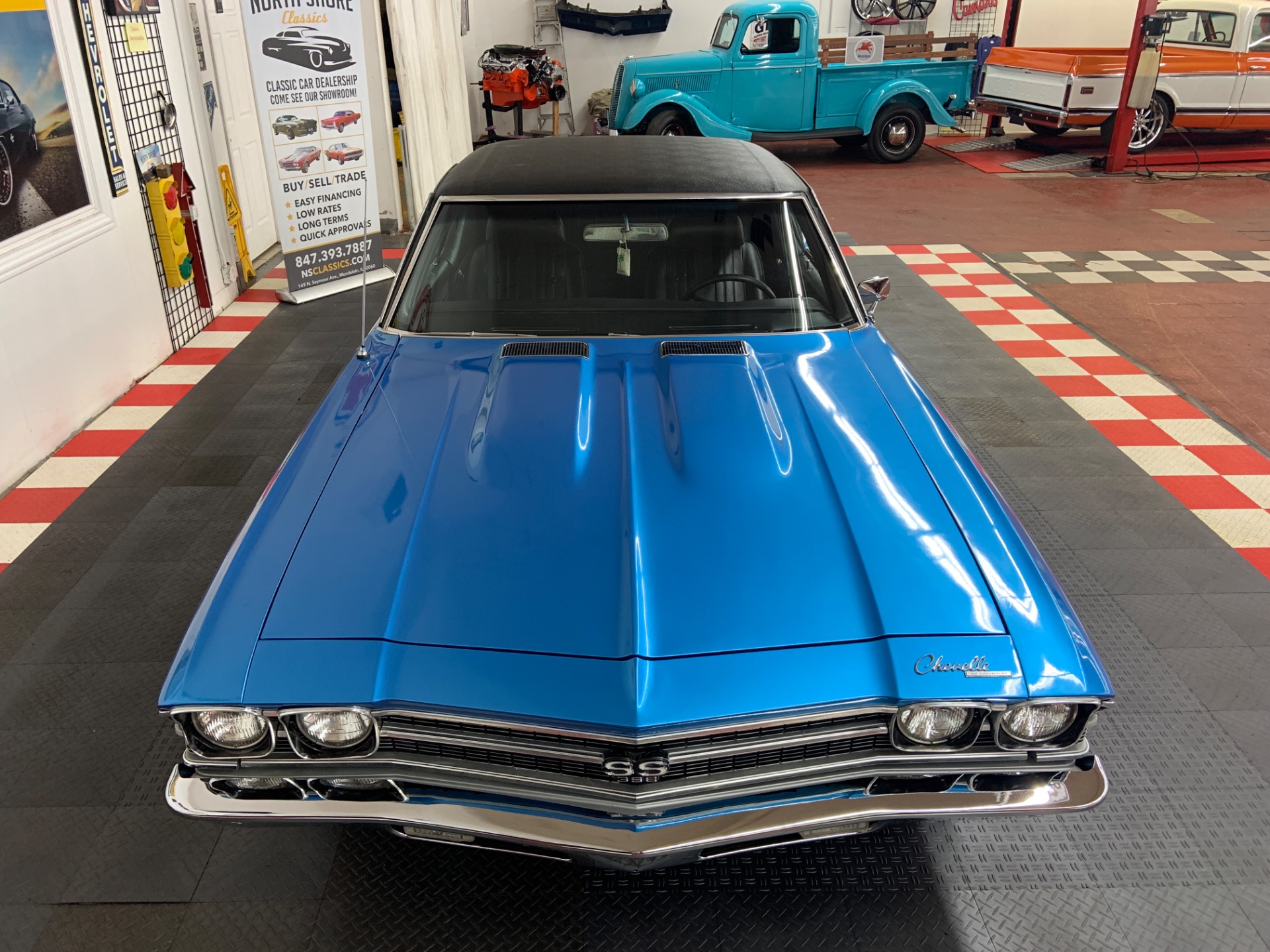 Used 1969 Chevrolet Chevelle - SUPER SPORT TRIBUTE - LEMANS BLUE - FACTORY AC - | Mundelein, IL