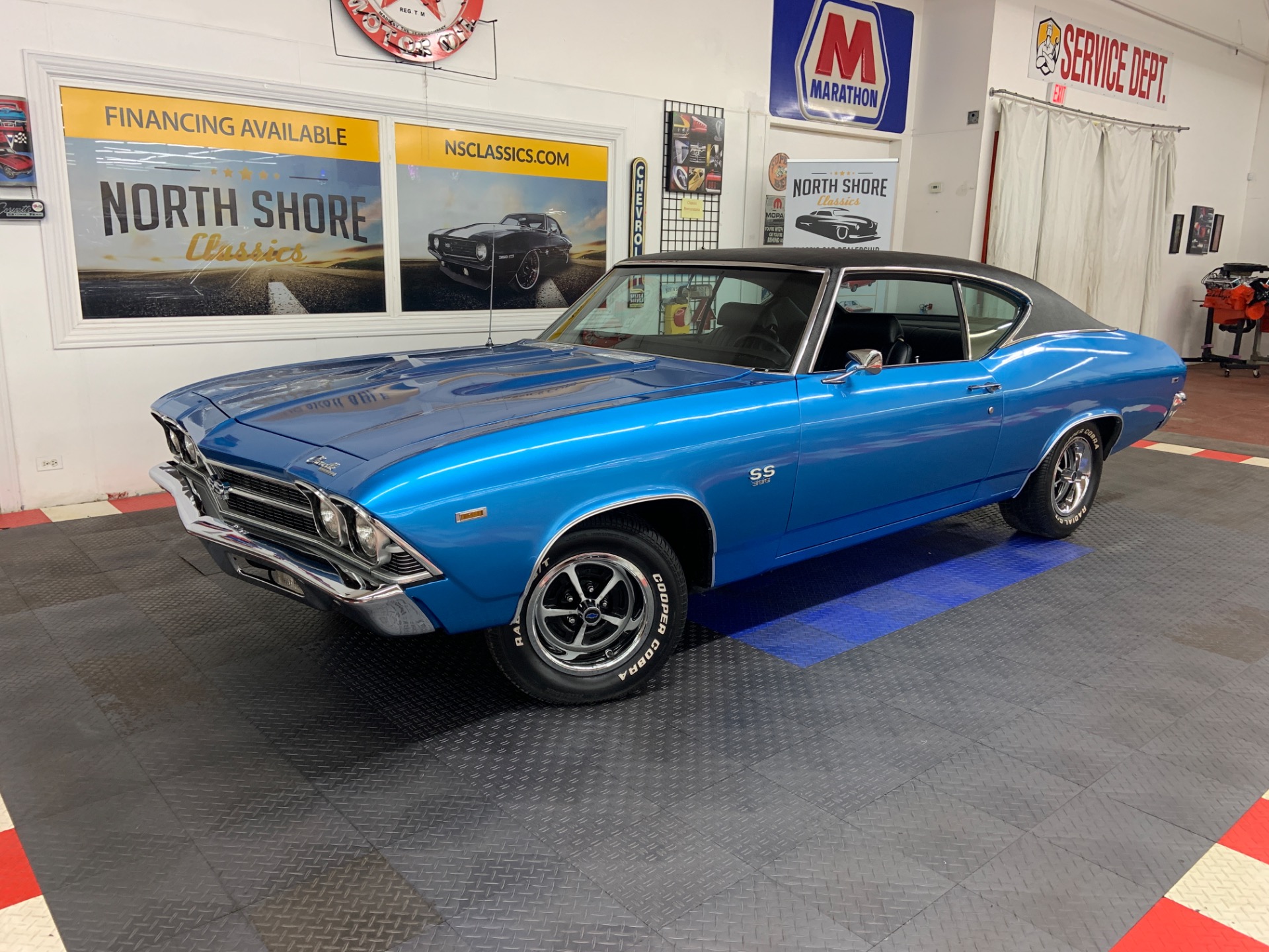 Used 1969 Chevrolet Chevelle - SUPER SPORT TRIBUTE - LEMANS BLUE - FACTORY AC - | Mundelein, IL