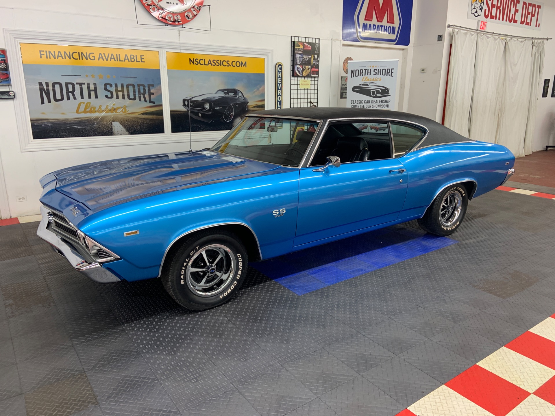 Used 1969 Chevrolet Chevelle - SUPER SPORT TRIBUTE - LEMANS BLUE - FACTORY AC - | Mundelein, IL