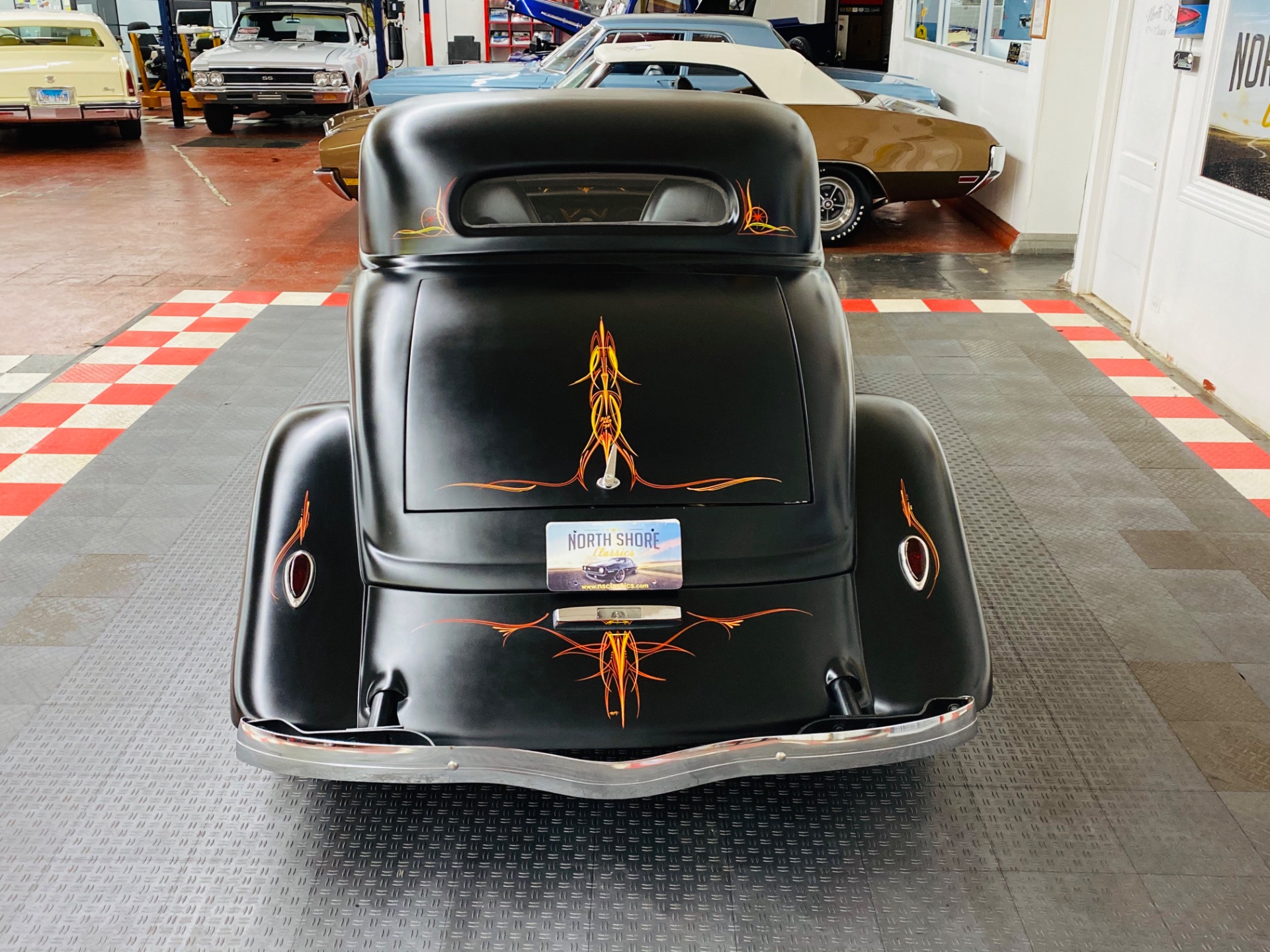 Used 1934 FORD Hot Rod / Street Rod -OLD SCHOOL STREET ROD - VERY RELIABLE - CUSTOM FLAMES - SEE VIDEO | Mundelein, IL