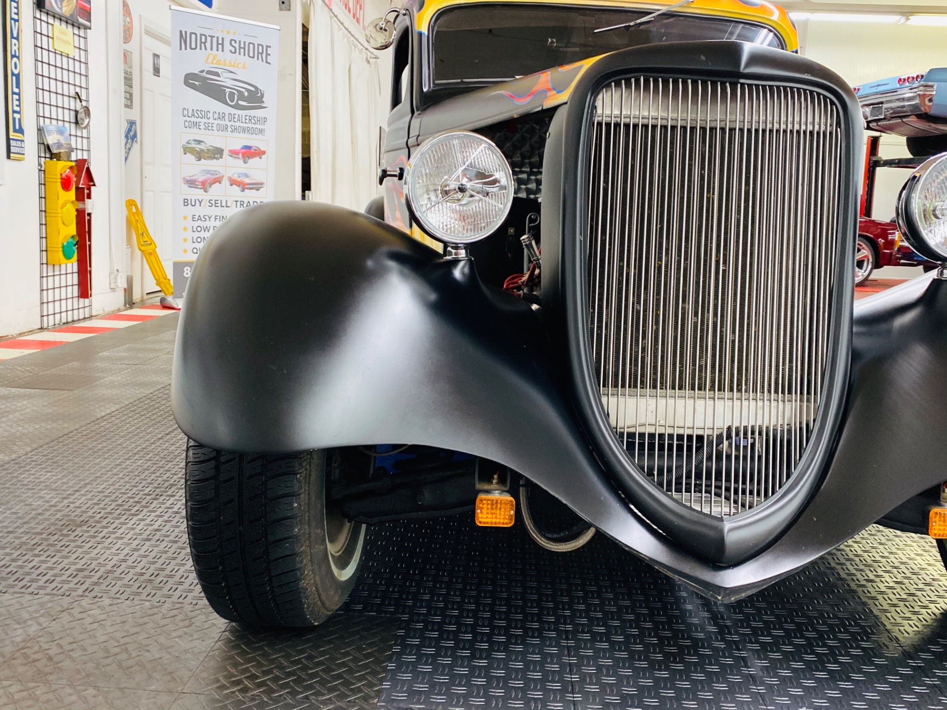 Used 1934 FORD Hot Rod / Street Rod -OLD SCHOOL STREET ROD - VERY RELIABLE - CUSTOM FLAMES - SEE VIDEO | Mundelein, IL