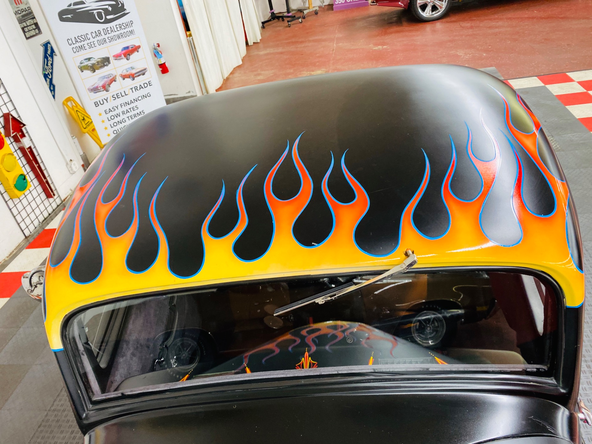 Used 1934 FORD Hot Rod / Street Rod -OLD SCHOOL STREET ROD - VERY RELIABLE - CUSTOM FLAMES - SEE VIDEO | Mundelein, IL