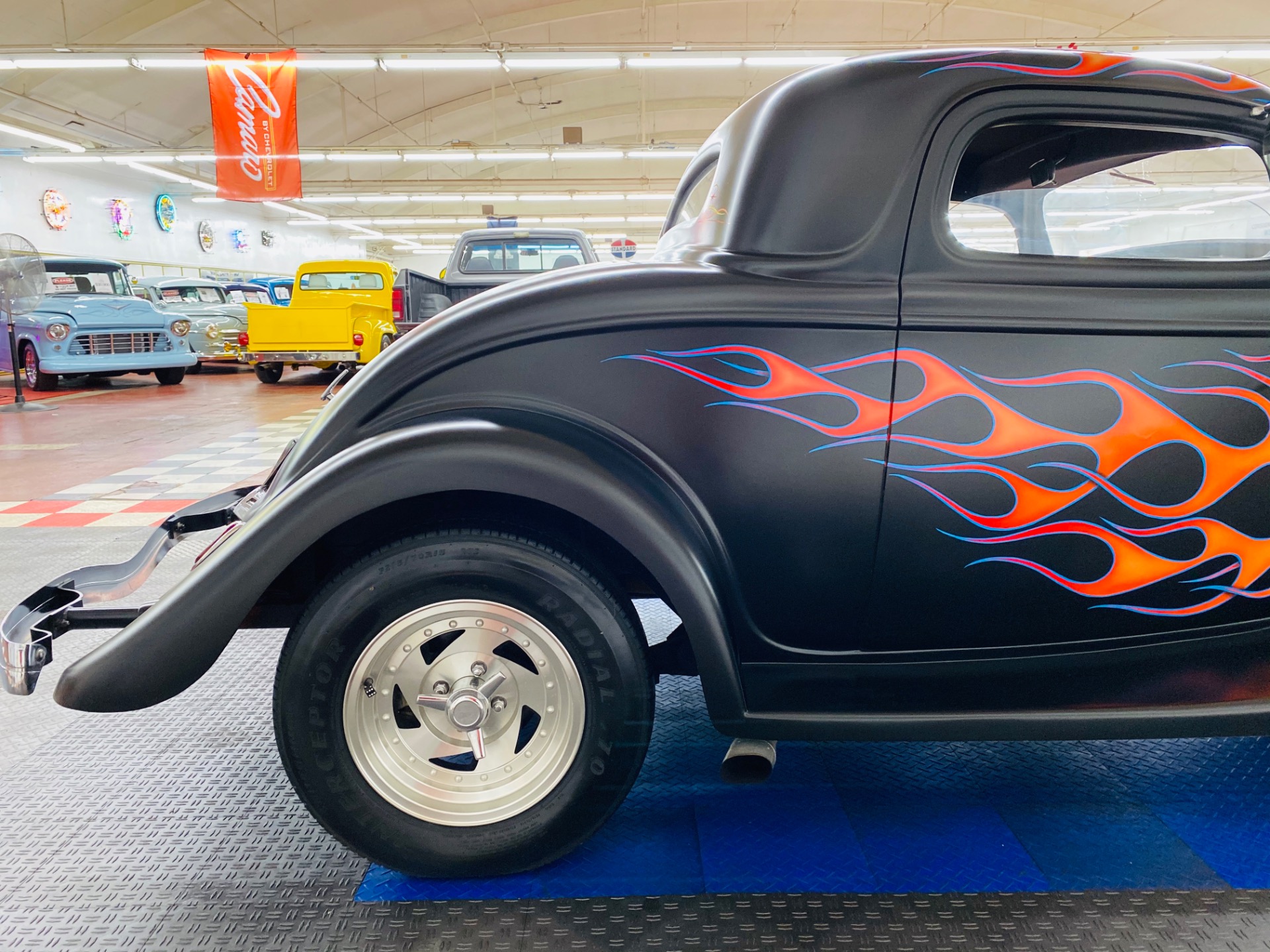 Used 1934 FORD Hot Rod / Street Rod -OLD SCHOOL STREET ROD - VERY RELIABLE - CUSTOM FLAMES - SEE VIDEO | Mundelein, IL