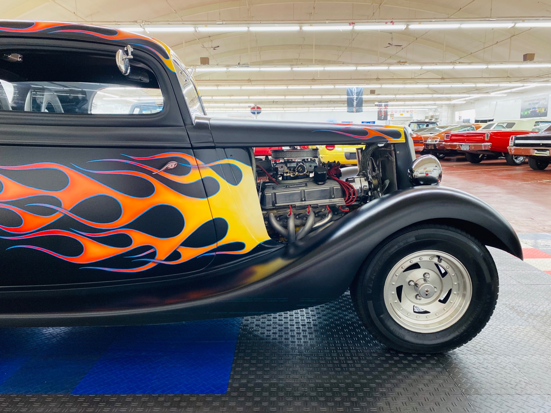 Used 1934 FORD Hot Rod / Street Rod -OLD SCHOOL STREET ROD - VERY RELIABLE - CUSTOM FLAMES - SEE VIDEO | Mundelein, IL