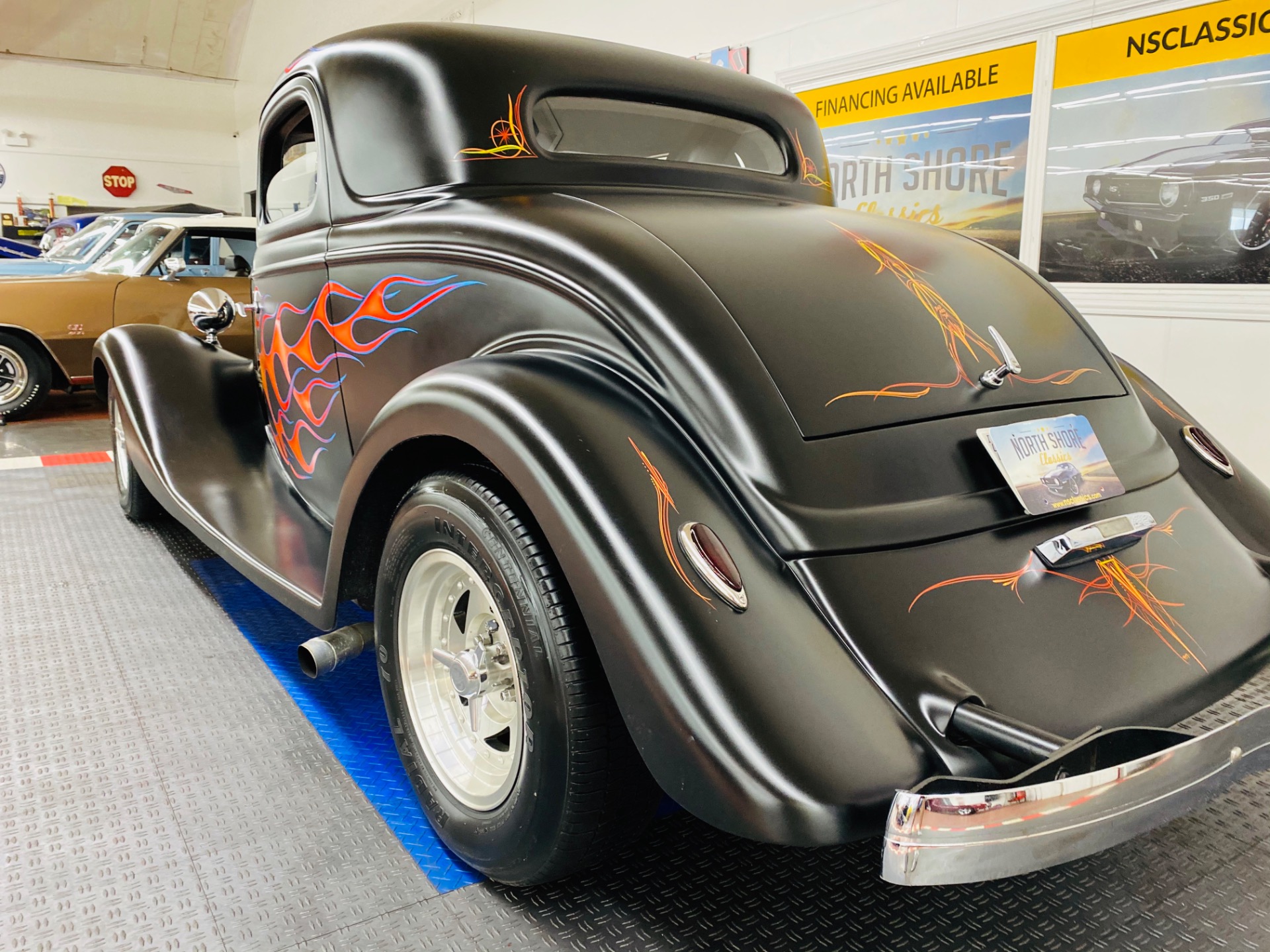 Used 1934 FORD Hot Rod / Street Rod -OLD SCHOOL STREET ROD - VERY RELIABLE - CUSTOM FLAMES - SEE VIDEO | Mundelein, IL