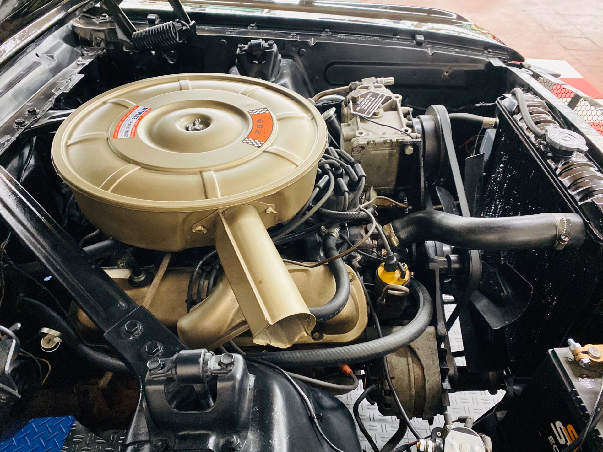 1965 FORD MUSTANG 289 V8 ENGINE FACTORY A/C POWER STEERING AND