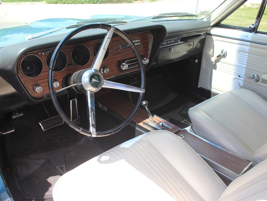 Used 1967 Pontiac GTO - CONVERTIBLE - TYROL BLUE - 400 V8 AUTO TRANS - | St. Petersburg, FL