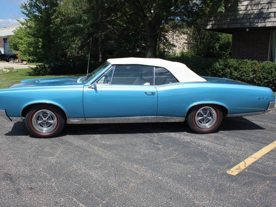 Used 1967 Pontiac GTO - CONVERTIBLE - TYROL BLUE - 400 V8 AUTO TRANS - | St. Petersburg, FL