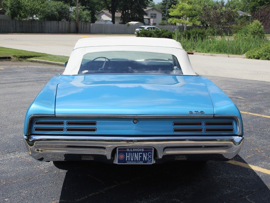 Used 1967 Pontiac GTO - CONVERTIBLE - TYROL BLUE - 400 V8 AUTO TRANS - | St. Petersburg, FL