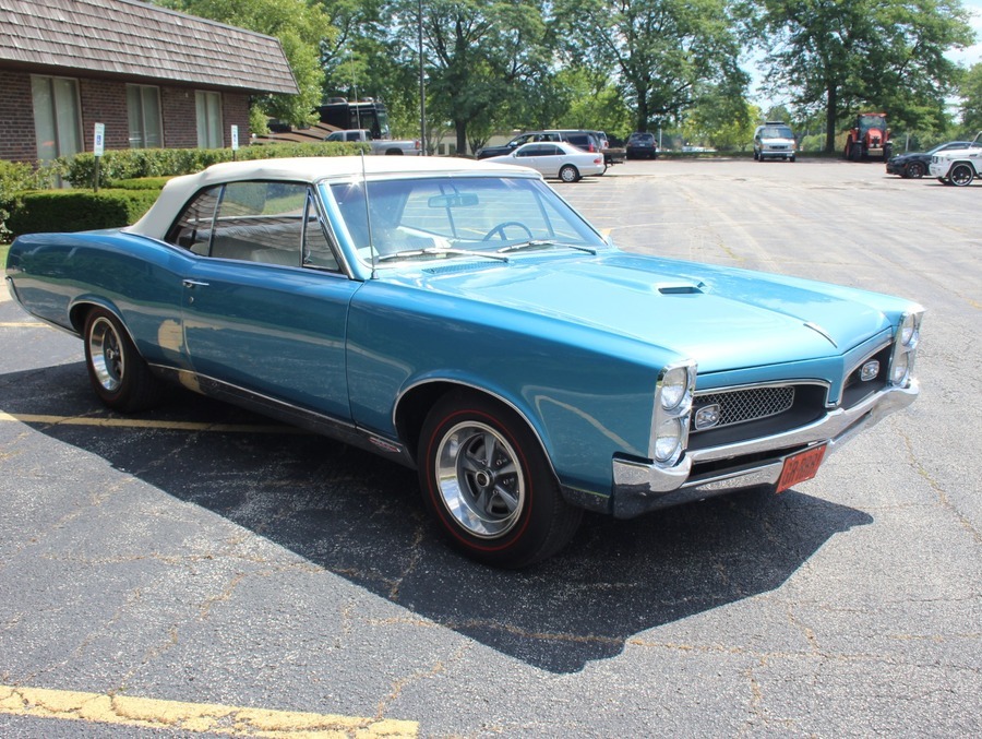 Used 1967 Pontiac GTO - CONVERTIBLE - TYROL BLUE - 400 V8 AUTO TRANS - | St. Petersburg, FL