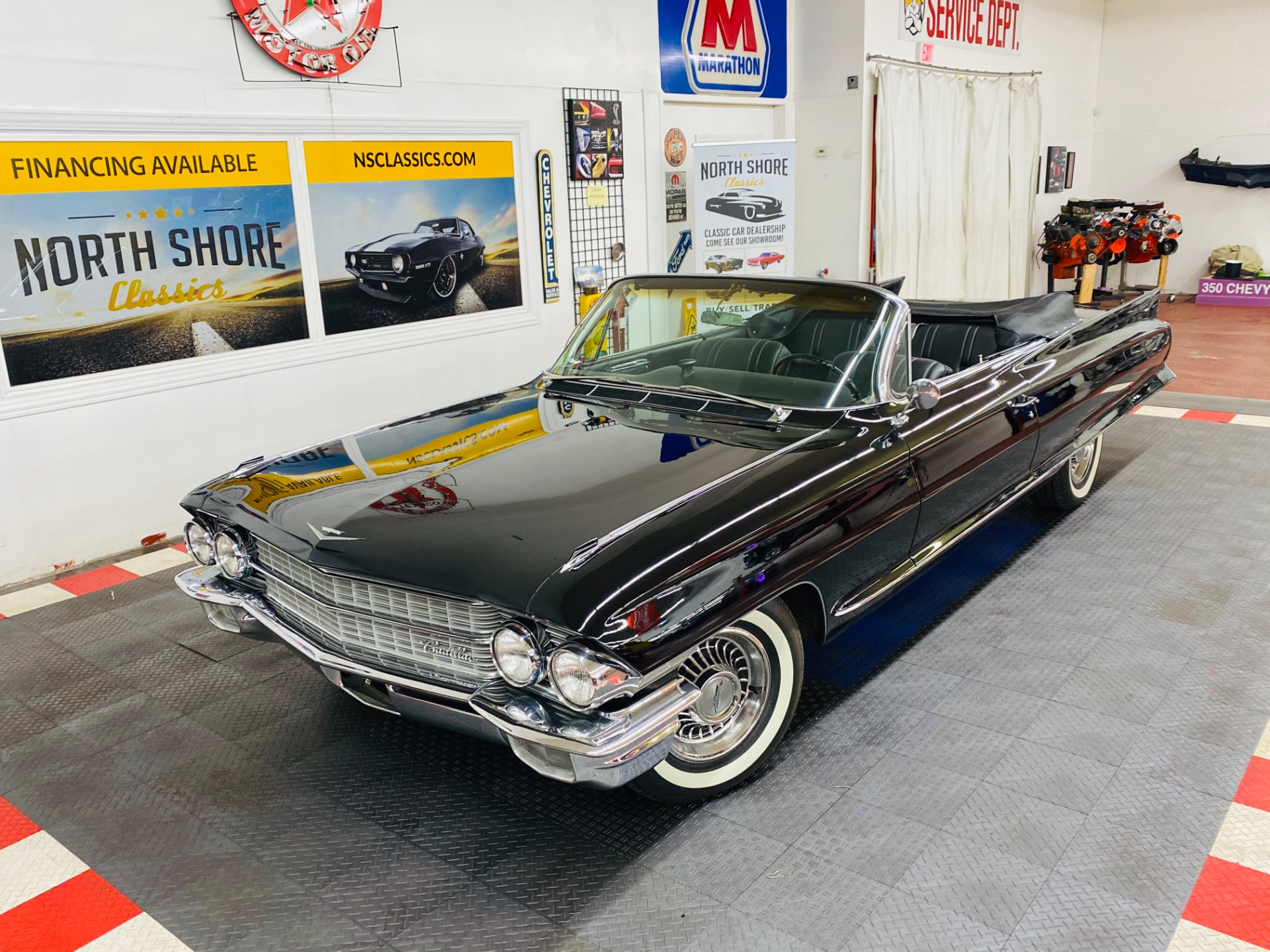 Used 1962 Cadillac Series 62 - CONVERTIBLE - BEAUTIFUL BLACK/WHITE COMBO - RUNS AND DRIVES EXCELLENT - | St. Petersburg, FL