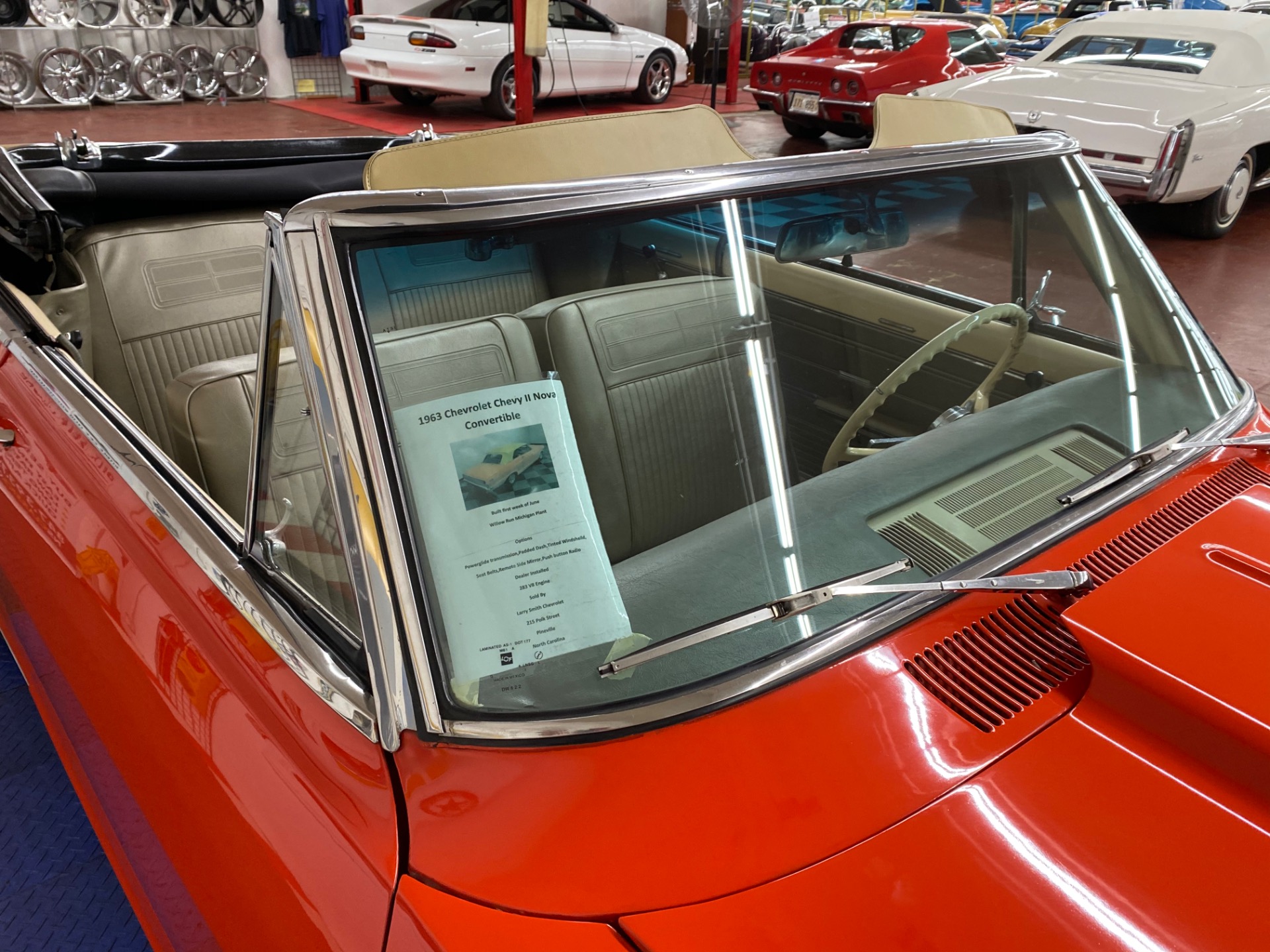 Used 1963 Chevrolet Nova - CONVERTIBLE - 283 V8 - AUTO TRANS - SEE VIDEO | St. Petersburg, FL