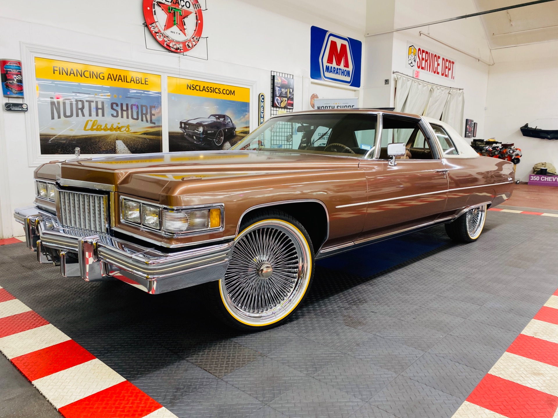 Used 1975 Cadillac DeVille - COUPE DEVILLE DELEGANCE - NEW WHEELS AND TIRES - DRIVES GREAT - SEE VIDEO | St. Petersburg, FL