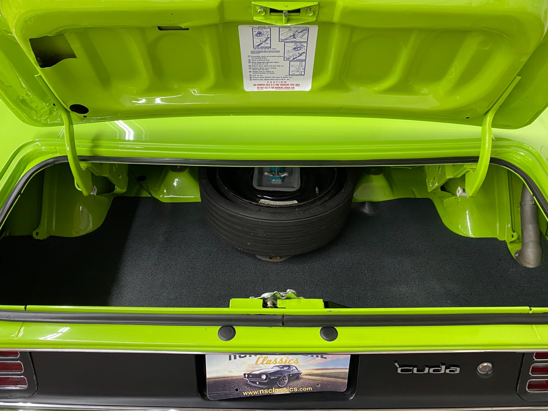 Used 1970 Plymouth Cuda - RARE SUB LIME GREEN - V CODE 440 3X2 - 4 SPEED - FENDER TAG - SEE VIDEO | St. Petersburg, FL