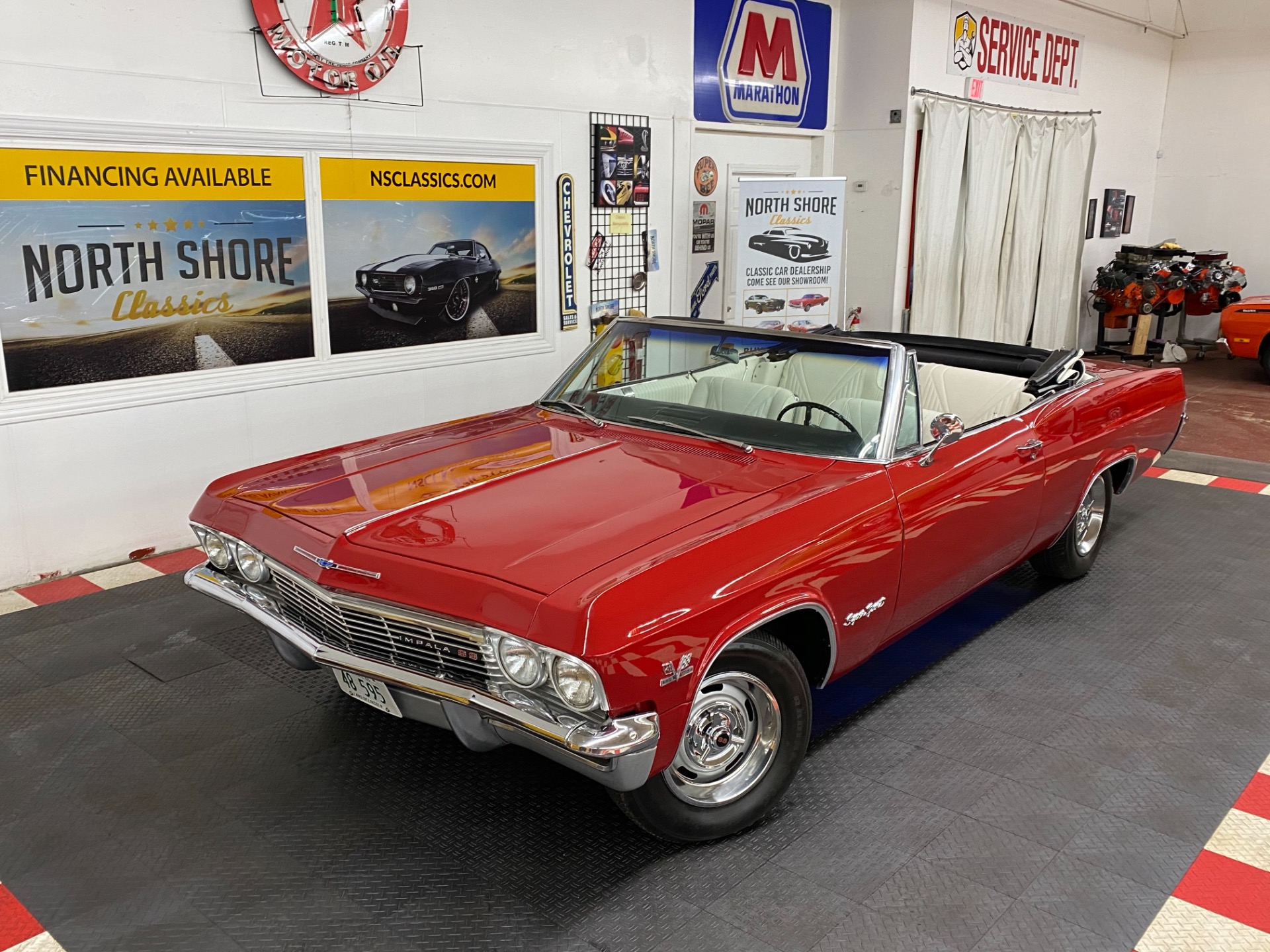 Used 1965 Chevrolet Impala - SUPER SPORT CONVERTIBLE - 454 C.I. ENGINE - 4 SPEED - SEE VIDEO | Mundelein, IL