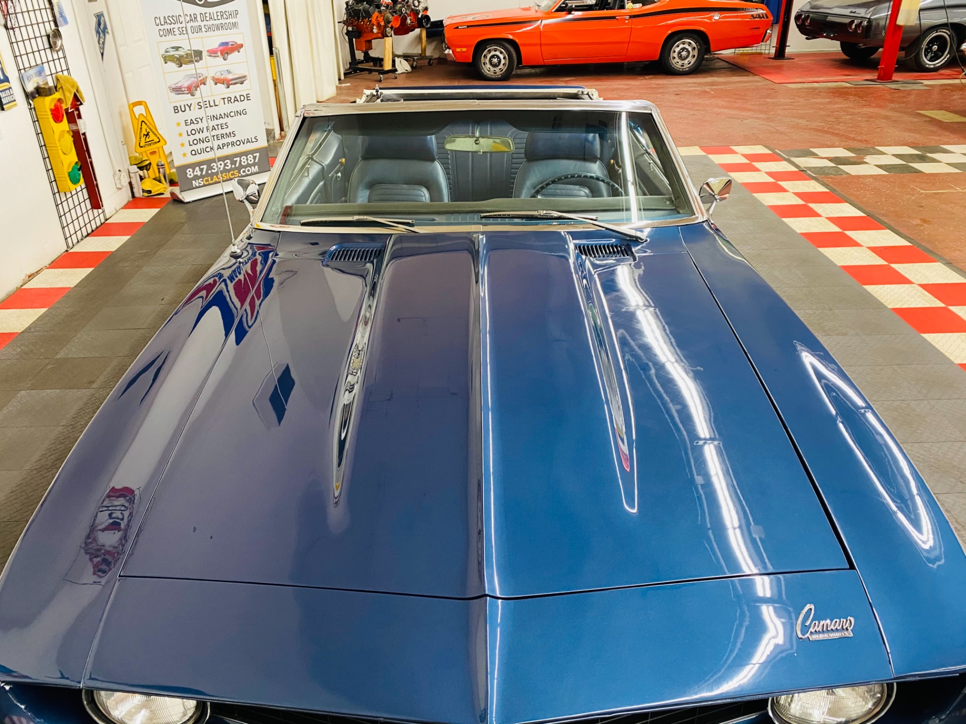 Used 1969 Chevrolet Camaro - SUPER SPORT CONVERTIBLE TRIBUTE  - FACTORY DUSK BLUE - SEE VIDEO | Mundelein, IL