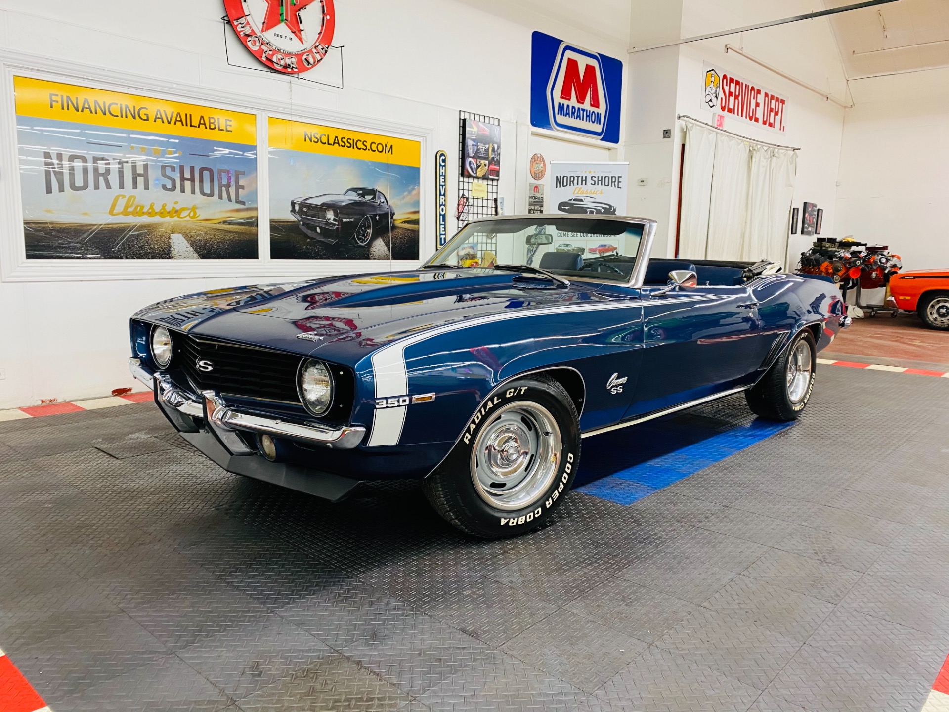Used 1969 Chevrolet Camaro - SUPER SPORT CONVERTIBLE TRIBUTE  - FACTORY DUSK BLUE - SEE VIDEO | Mundelein, IL