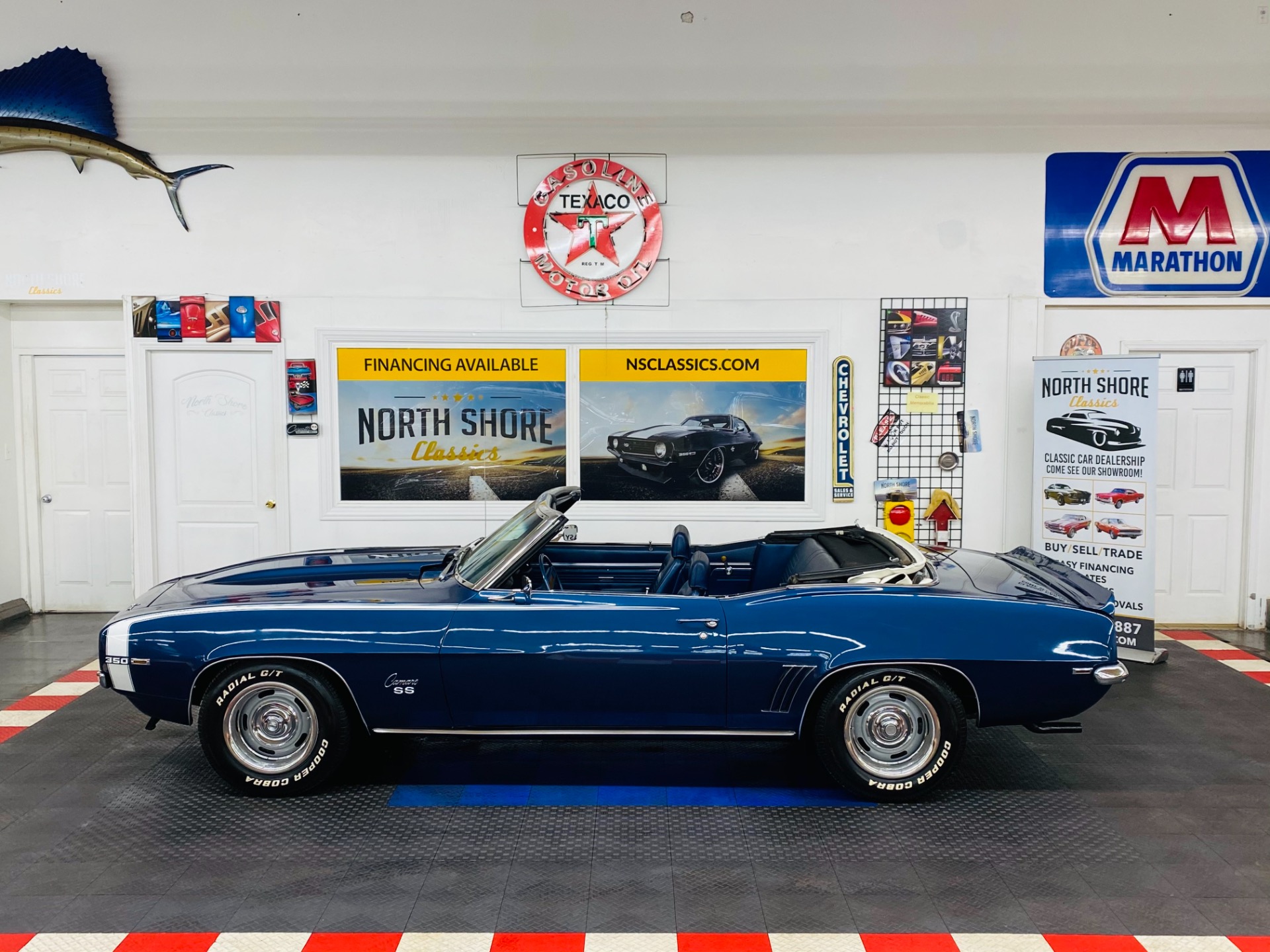 Used 1969 Chevrolet Camaro - SUPER SPORT CONVERTIBLE TRIBUTE  - FACTORY DUSK BLUE - SEE VIDEO | Mundelein, IL