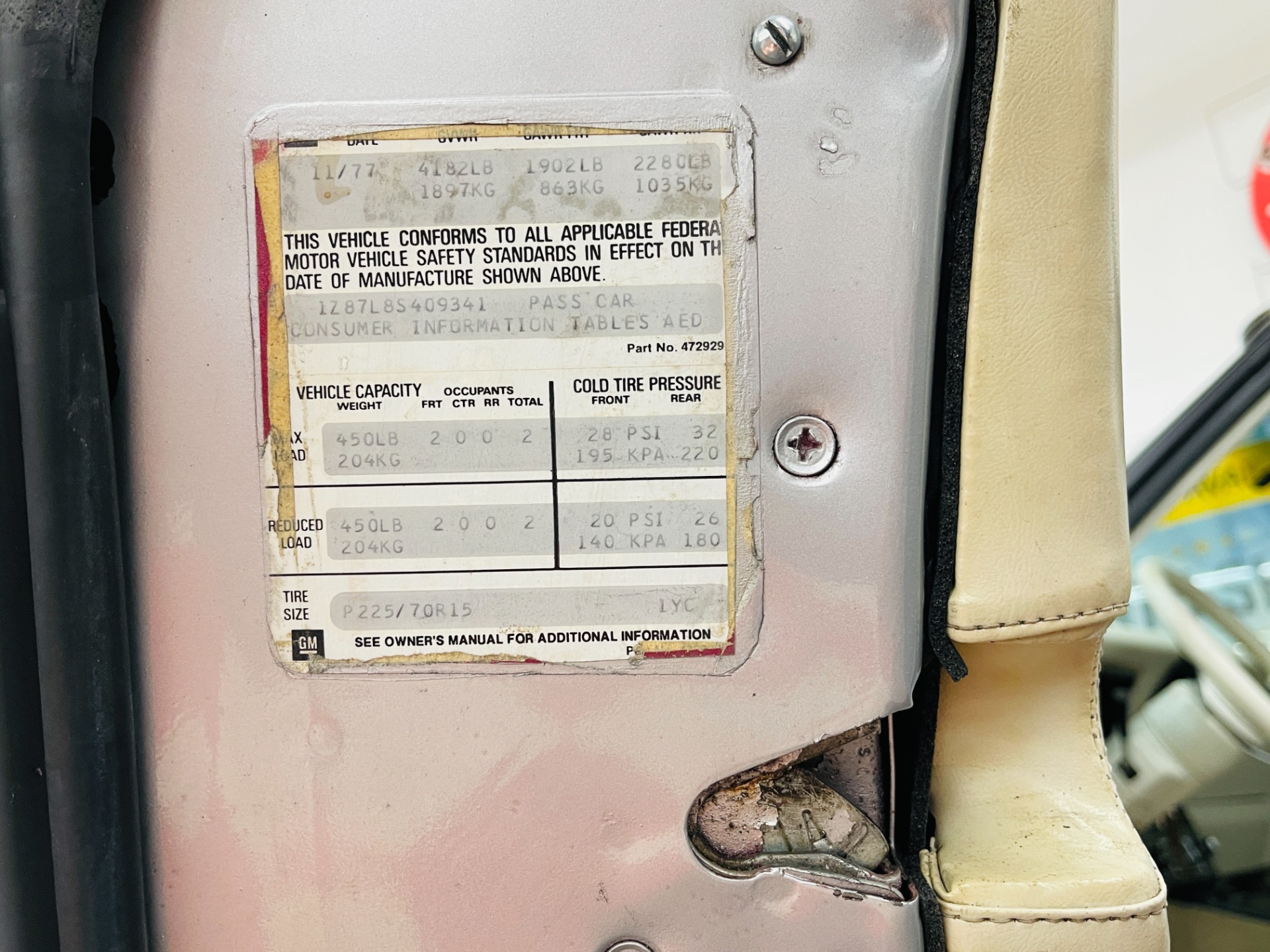 Used 1978 Chevrolet Corvette - 25TH ANNIVERSARY - NEW PAINT - DRIVES GREAT - | St. Petersburg, FL