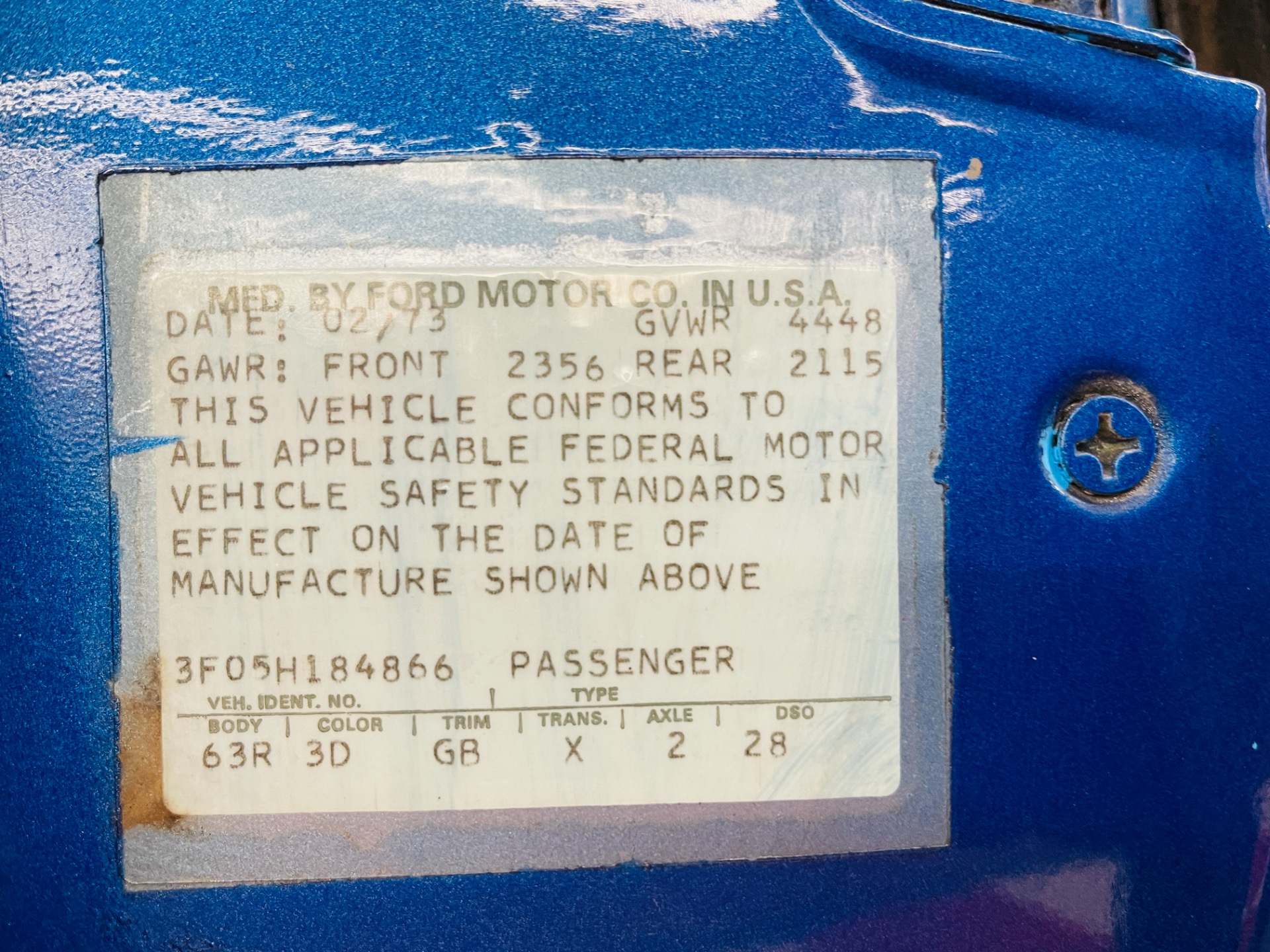 Used 1973 Ford Mustang - MACH 1 - 351 ENGINE - DRIVES GREAT - SEE VIDEO - | St. Petersburg, FL