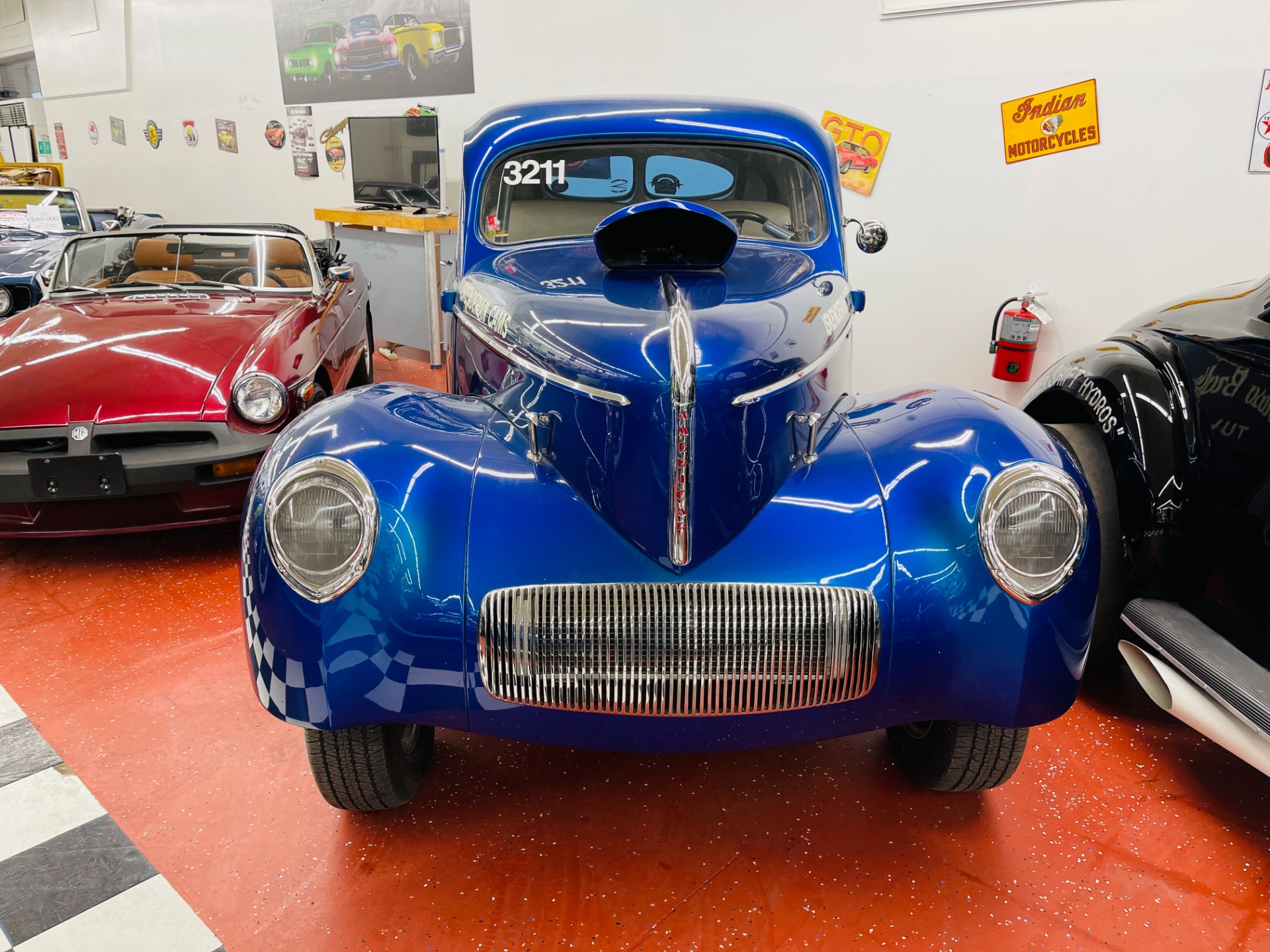 Used 1941 Willys Hot Rod / Street Rod - 572 BIG BLOCK - OLD SCHOOL GASSER - STEEL BODY - | St. Petersburg, FL