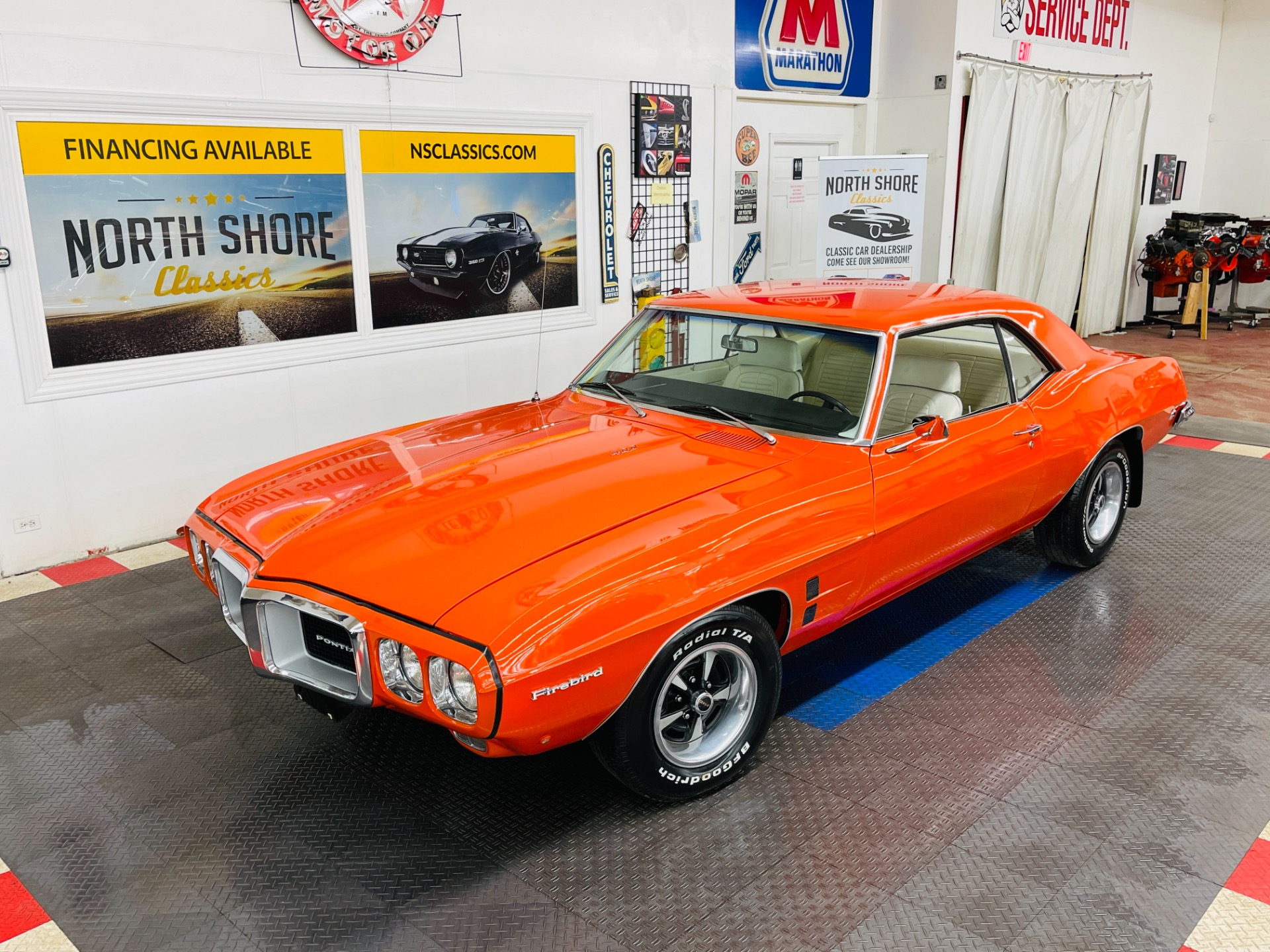 Used 1969 Pontiac Firebird - CAROUSEL RED - PARCHMENT INTERIOR - SEE VIDEO - | Mundelein, IL