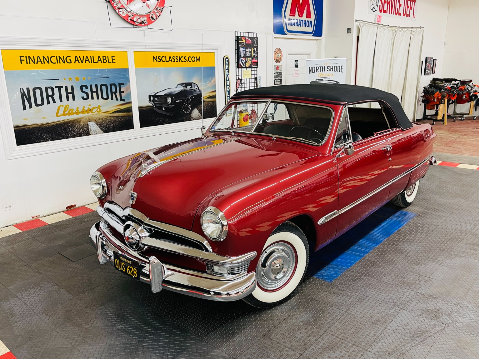 Used 1950 Ford Custom -CONVERTIBLE - SHOW QUALITY RESTORATION - SEE VIDEO - | St. Petersburg, FL