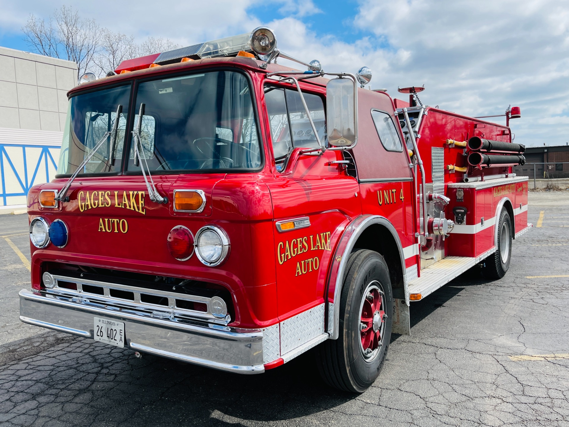 Used 1982 Ford 8000 - FIRE ENGINE - VERY GOOD ORIGINAL CONDITION - SEE VIDEO - | St. Petersburg, FL