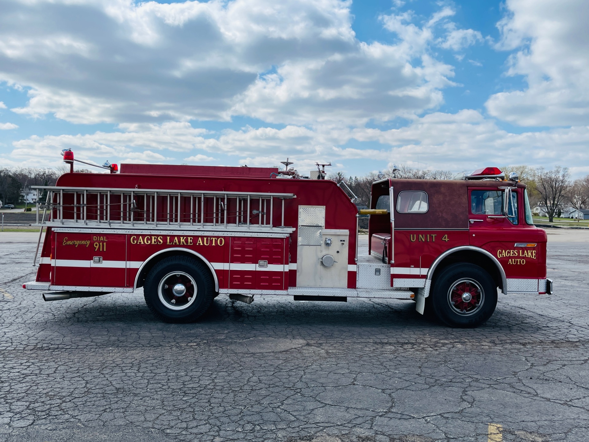 Used 1982 Ford 8000 - FIRE ENGINE - VERY GOOD ORIGINAL CONDITION - SEE VIDEO - | St. Petersburg, FL