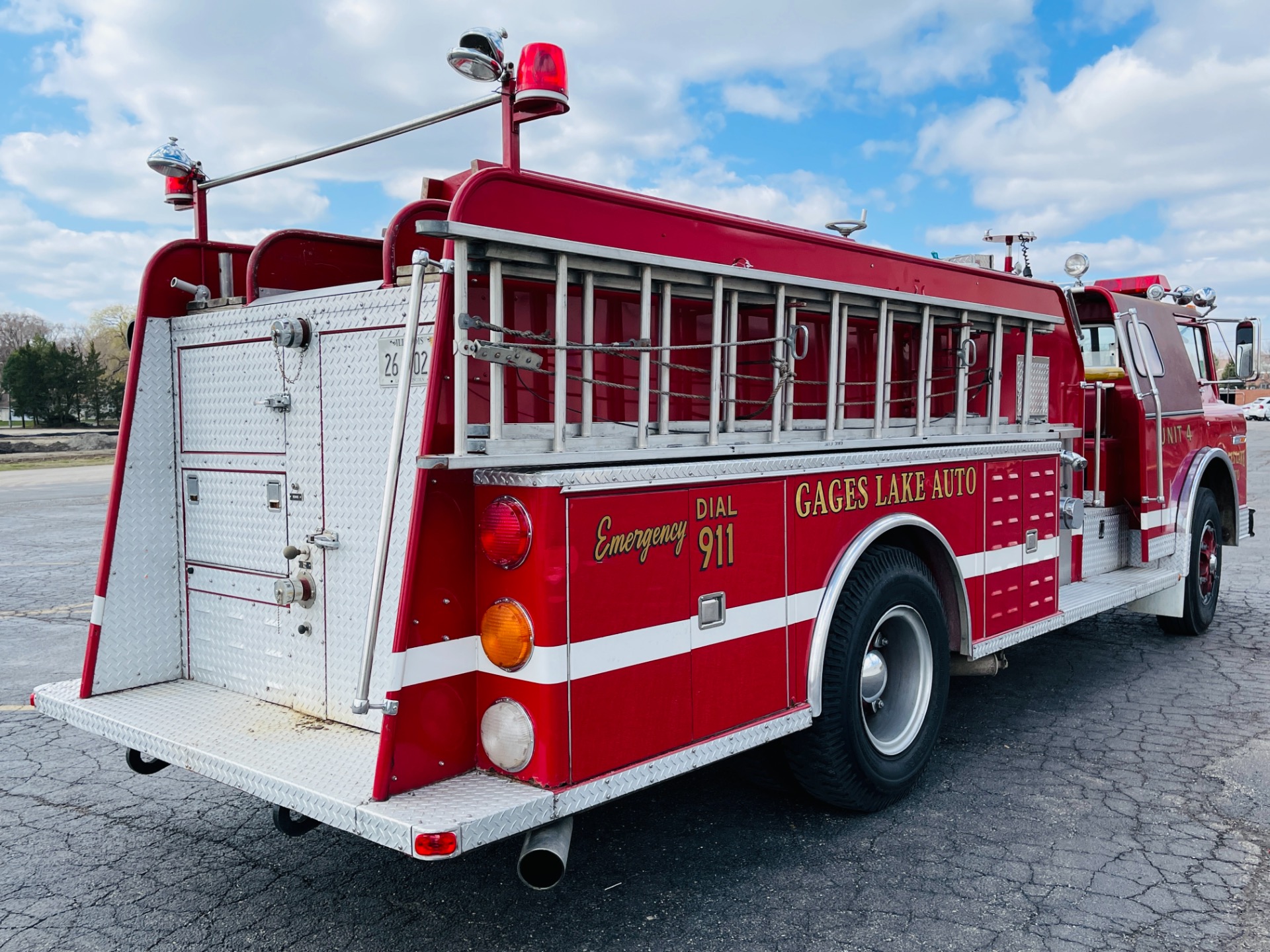 Used 1982 Ford 8000 - FIRE ENGINE - VERY GOOD ORIGINAL CONDITION - SEE VIDEO - | St. Petersburg, FL