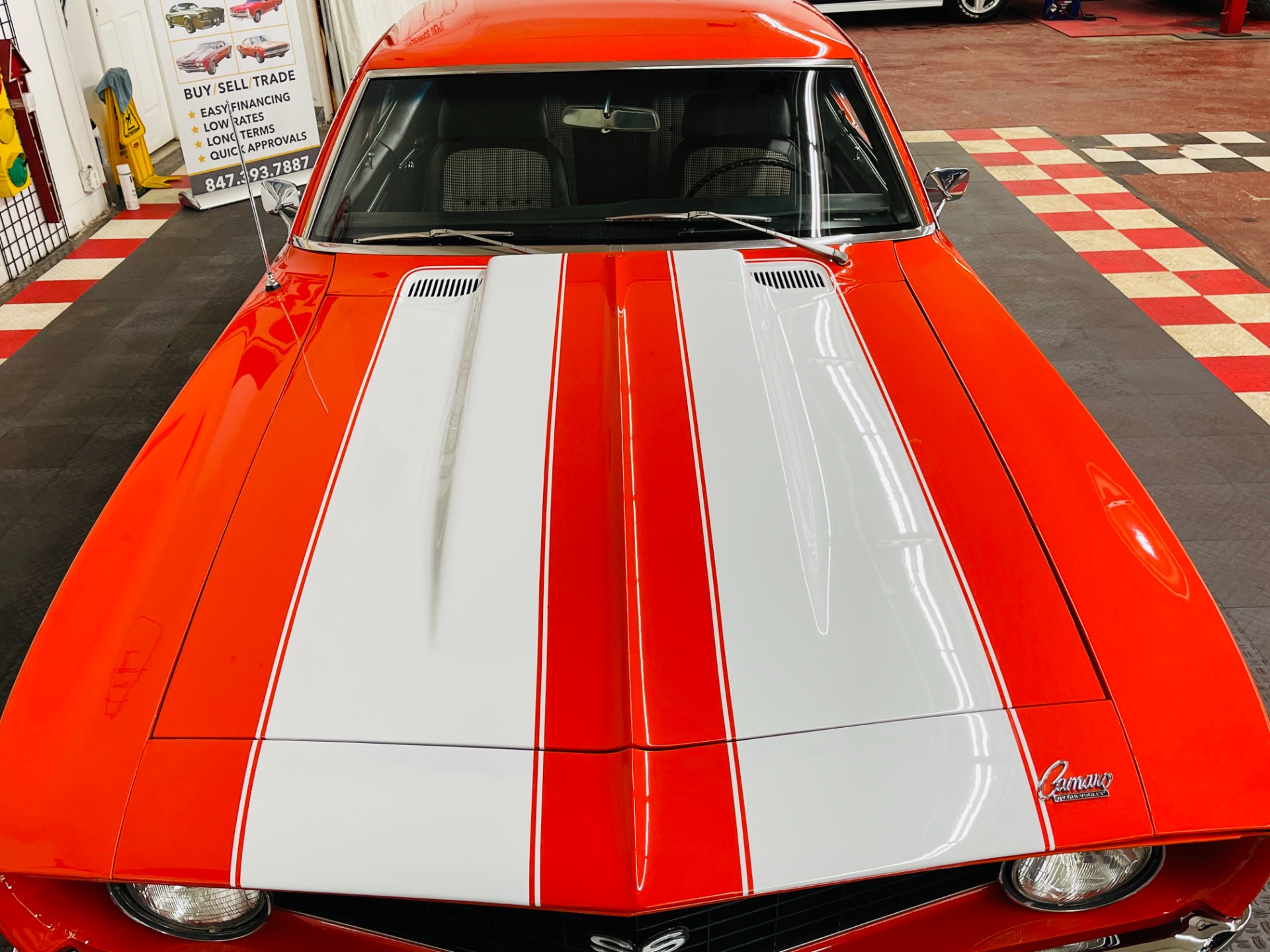 Used 1969 Chevrolet Camaro - SS 350 - HUGGER ORANGE - HOUNDSTOOTH INTERIOR - SEE VIDEO - | Mundelein, IL