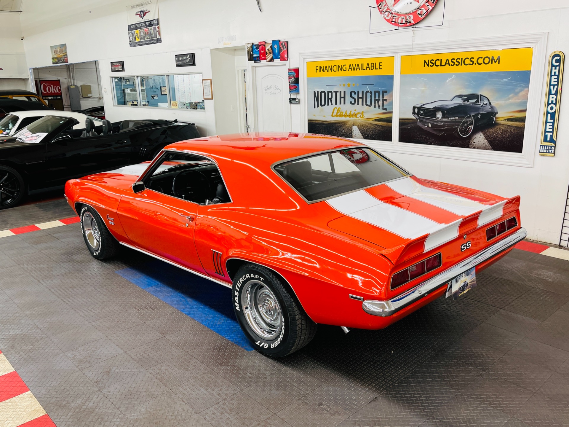 Used 1969 Chevrolet Camaro - SS 350 - HUGGER ORANGE - HOUNDSTOOTH INTERIOR - SEE VIDEO - | Mundelein, IL
