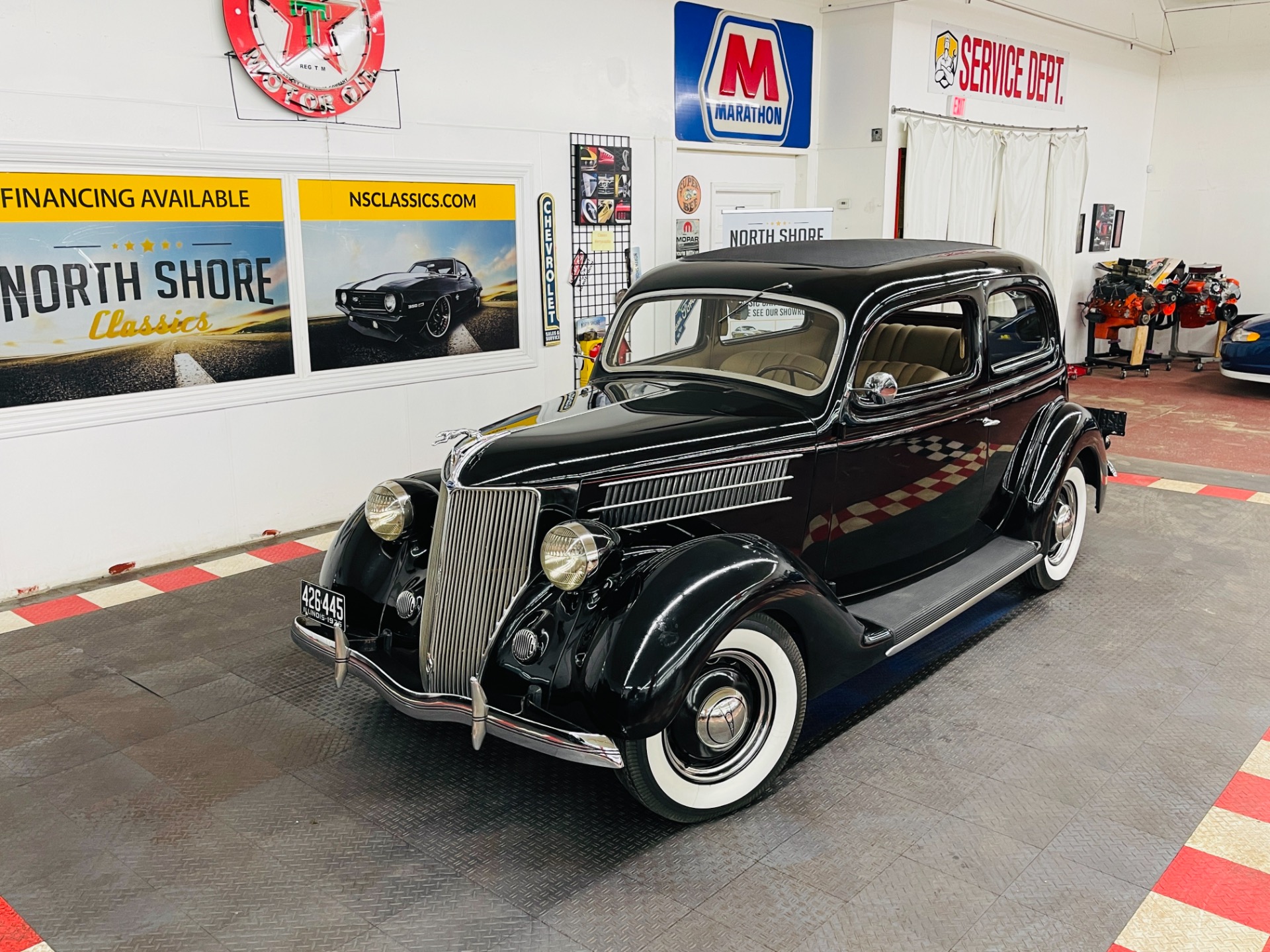 Used 1936 Ford Sedan - 2 DOOR SEDAN - FLATHEAD ENGINE - SEE VIDEO - | Mundelein, IL