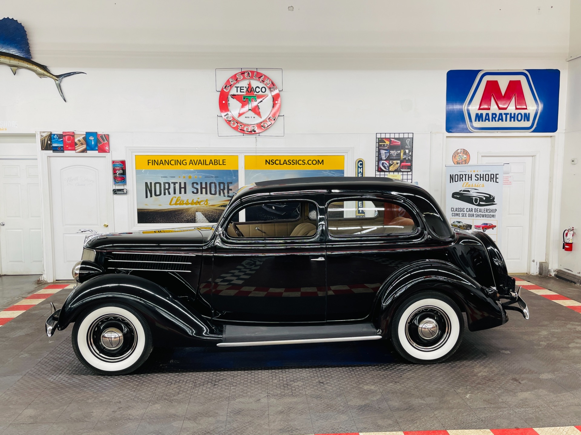 Used 1936 Ford Sedan - 2 DOOR SEDAN - FLATHEAD ENGINE - SEE VIDEO - | Mundelein, IL