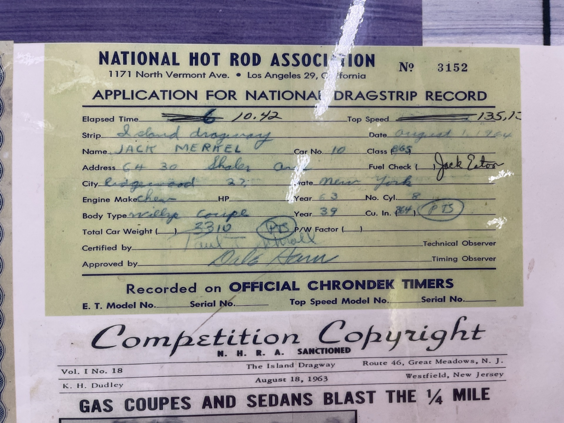 Used 1939 Willys Coupe - JACK MERKEL CHAMPIONSHIP CAR - B/GS RECORD HOLDER - | Mundelein, IL