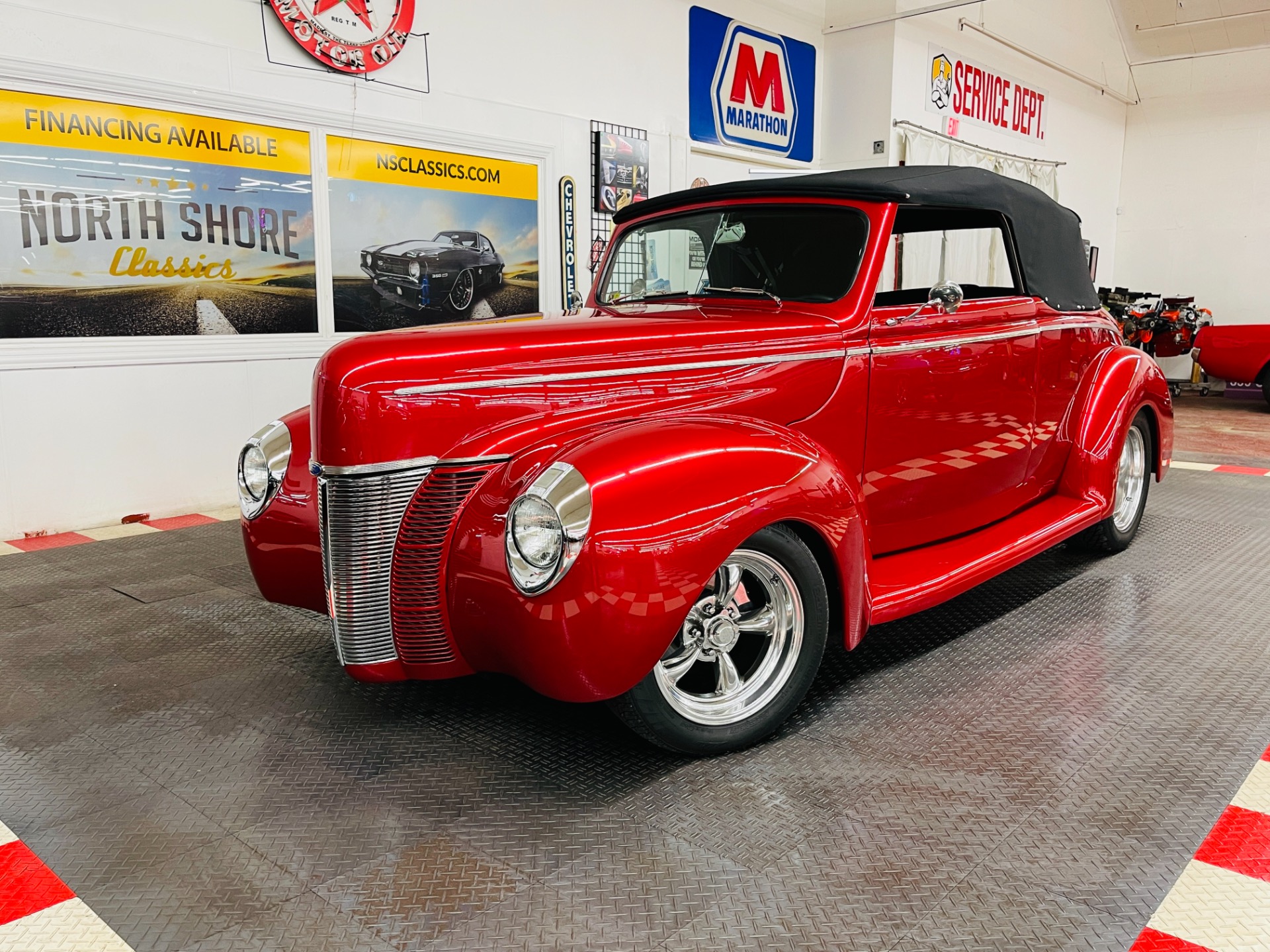 Used 1940 Ford Hot Rod / Street Rod - CONVERTIBLE - LS1 - 4L60E - ROADSTER SHOP FRAME - SEE VIDEO - | St. Petersburg, FL